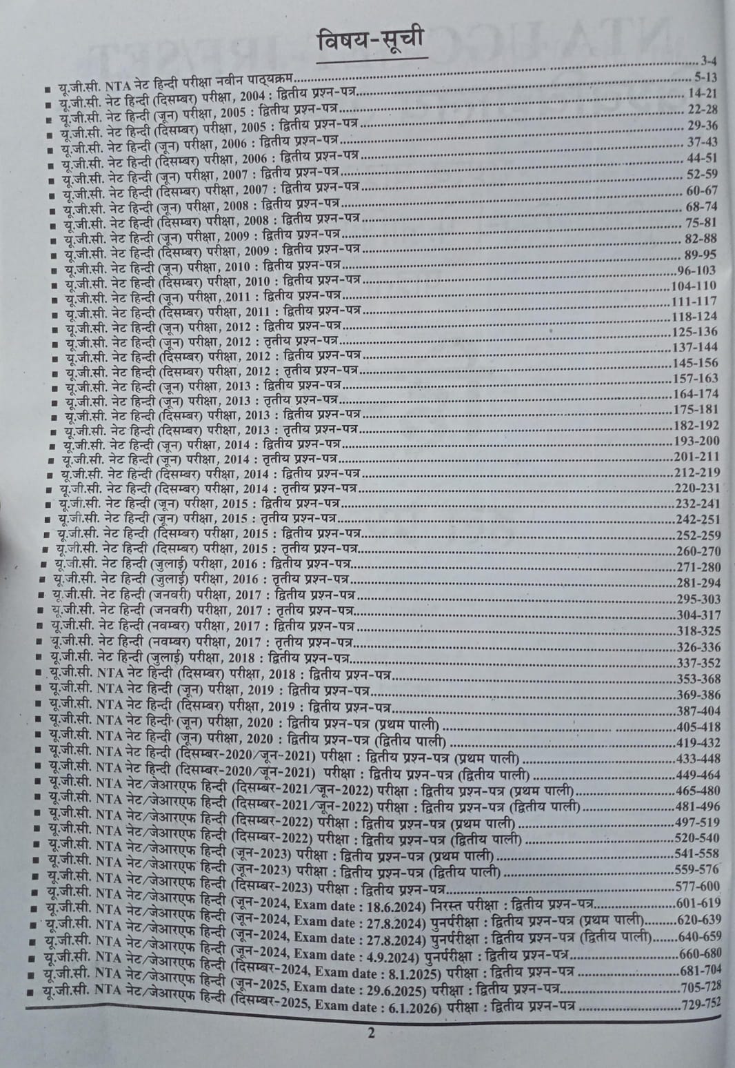 Youth UGC NET JRF Hindi Solved Papers (Hindi Medium)