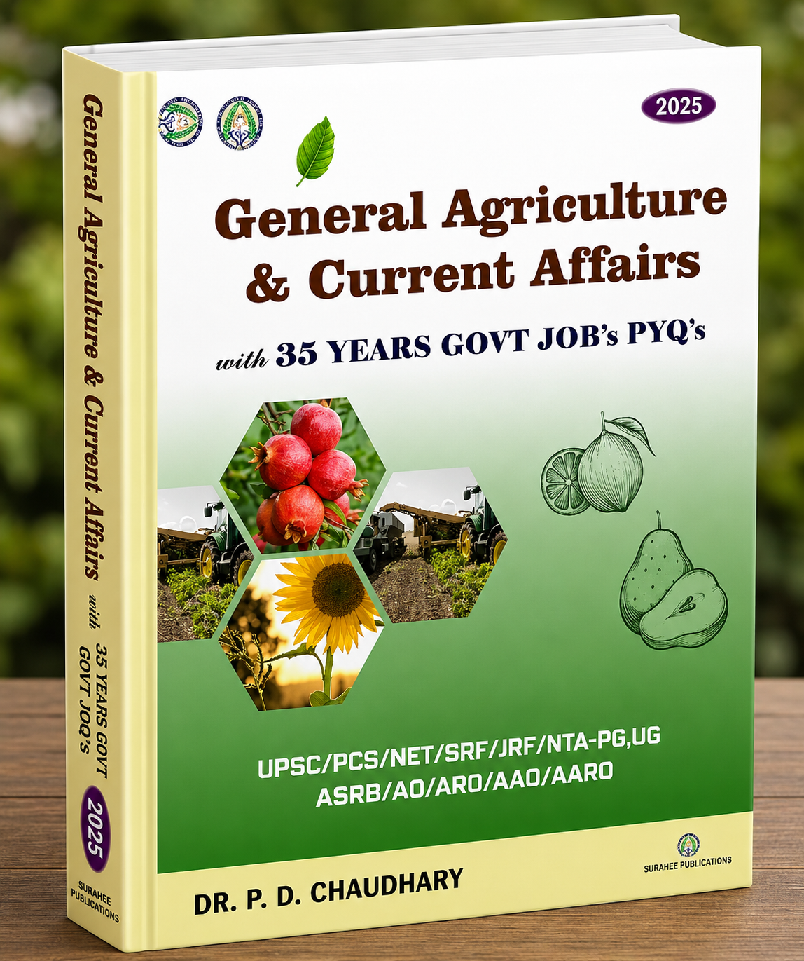 Surahee General Agriculture & Current Affairs By Dr. P. D. Chaudhary (English medium)