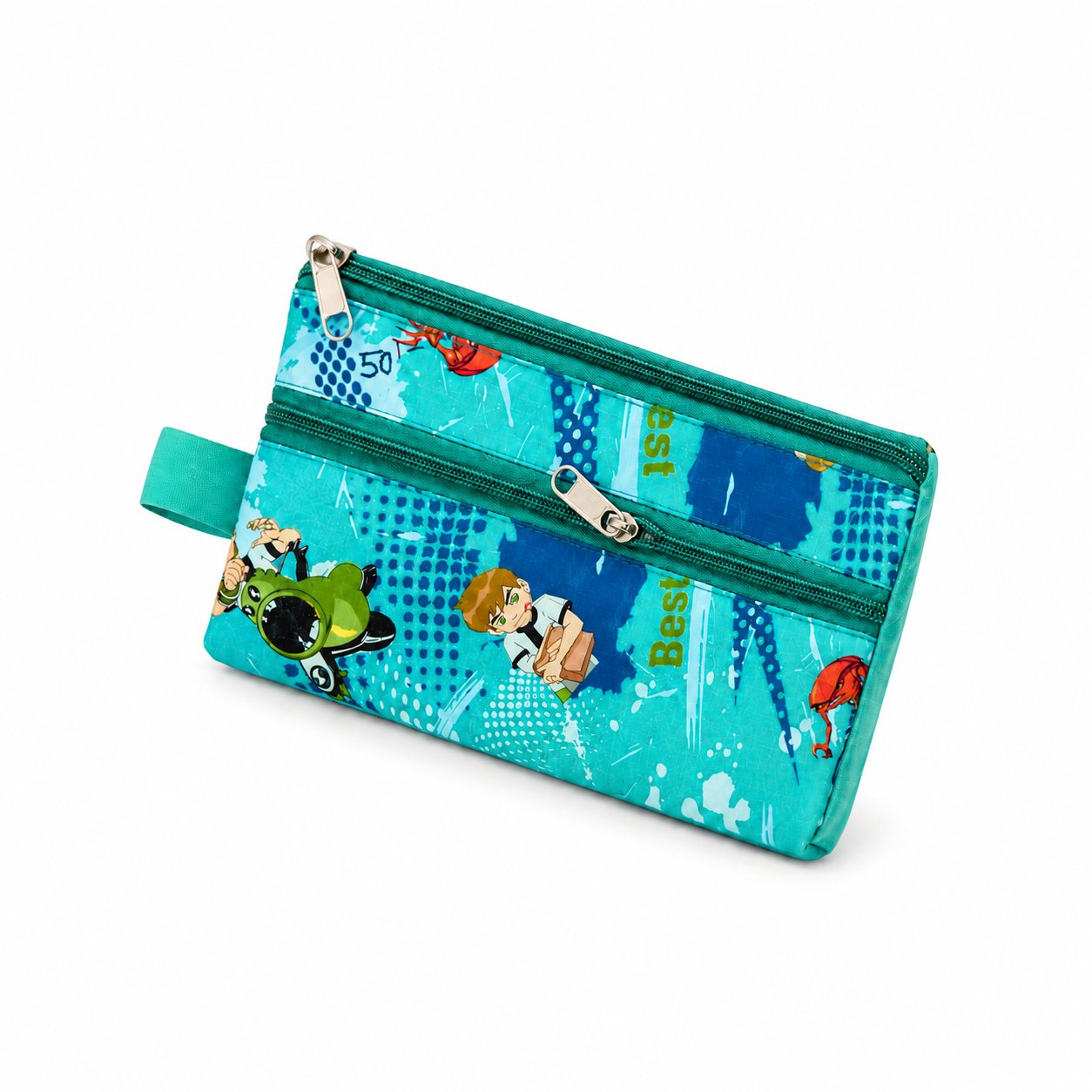 Twin Zipper Pencil Box for School – Spacious & Stylish