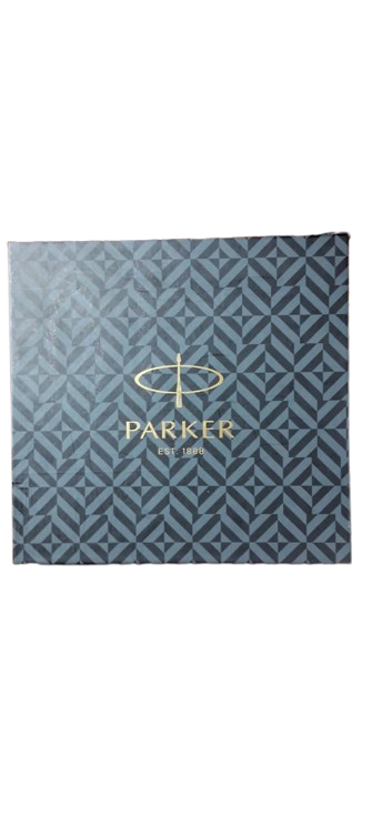 Parker Premium Notebook & Pen Gift Set β Elegant Blue Leather Finish