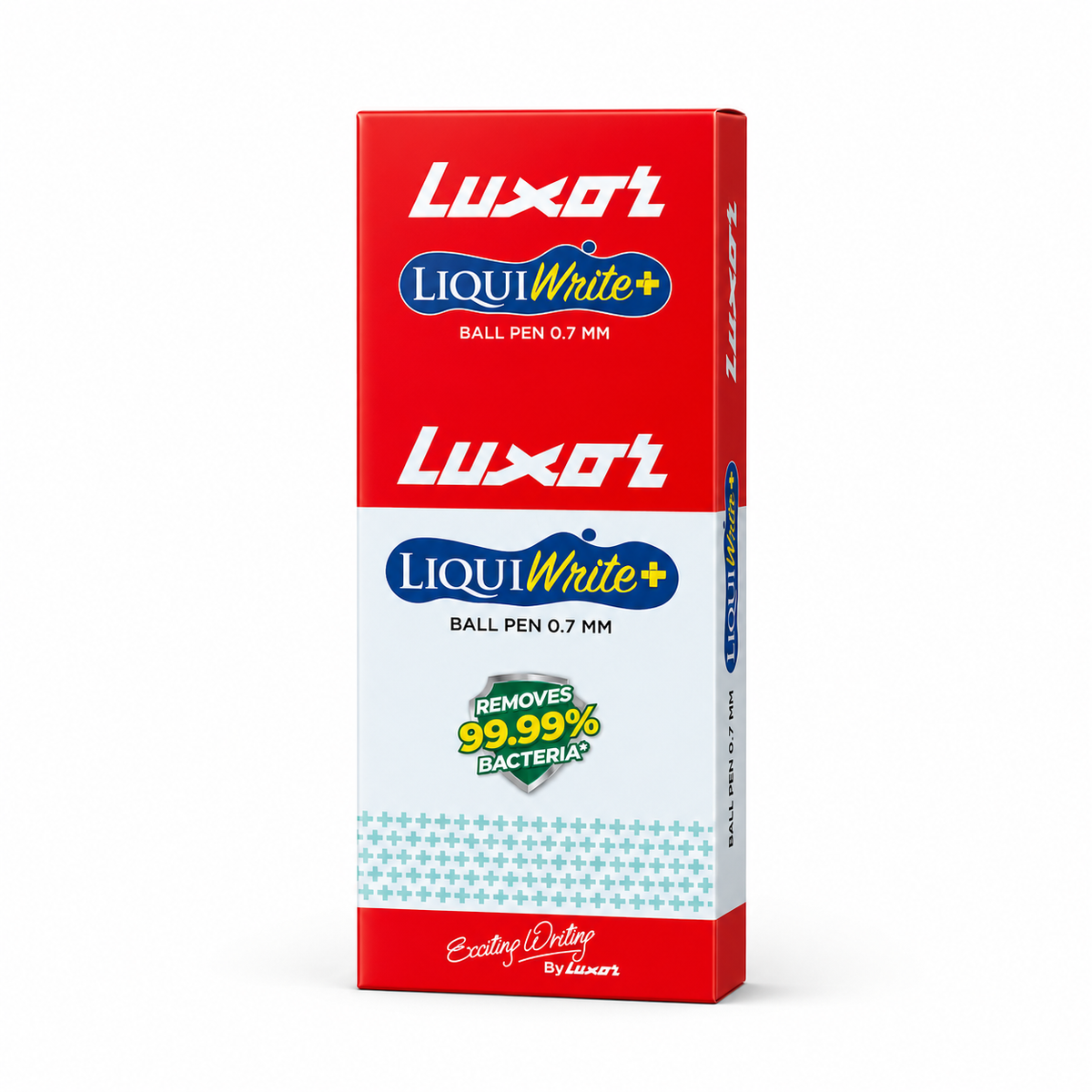 Luxor Liquiwrite Ball Pen Blue – Pack of 12 Pieces
