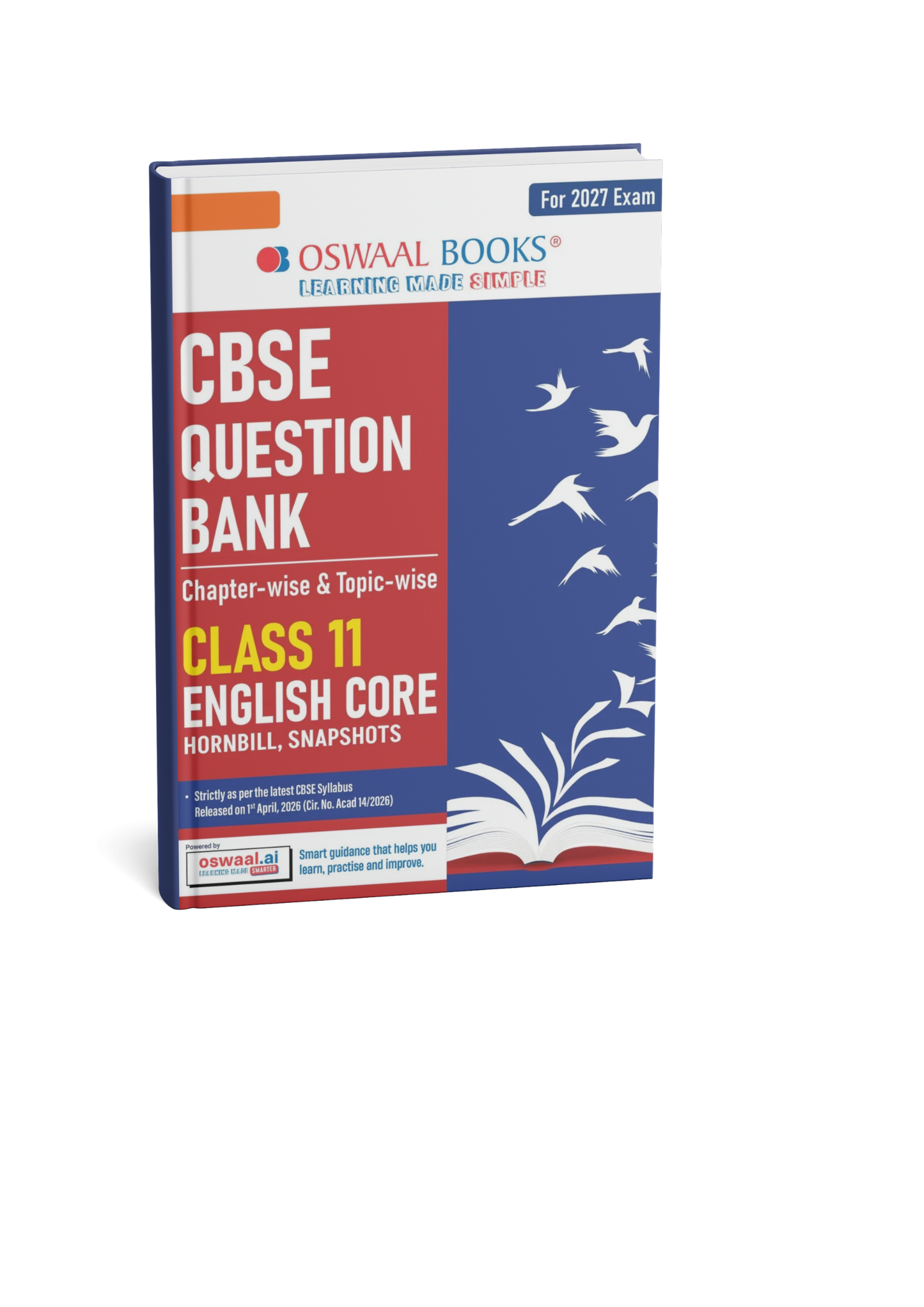 Oswaal Class 11 English Core CBSE Question Bank Chapter-wise & Topic-wise Solved Papers Edition 2027 (English Medium)