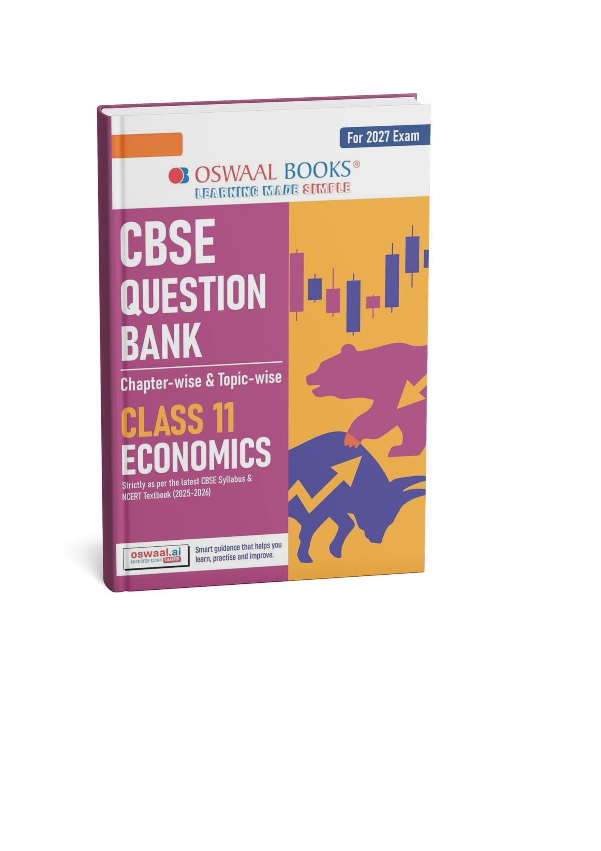 Oswaal Class 11 Economics CBSE Question Bank Chapter-wise & Topic-wise Solved Papers Edition 2027 (English Medium)
