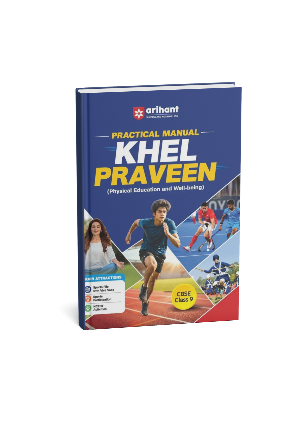 Arihant Practical Manual Khel Praveen (Physical Education and Well-being) CBSE Class 9 Edition 2026-2027 (English Medium)