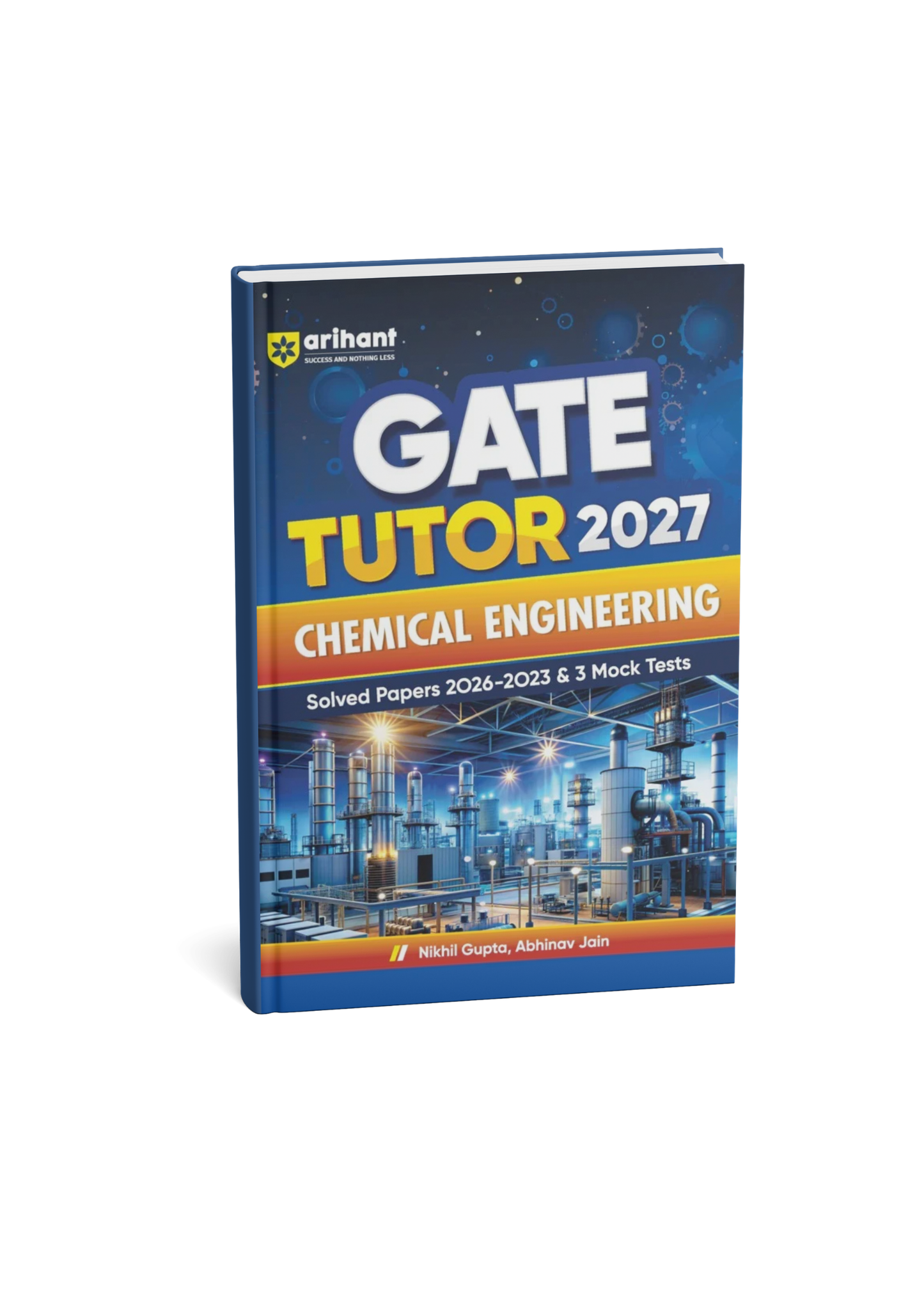 Arihant GATE Tutor Chemical Engineering Exam 2027 By Nikhil Gupta & Abhinav Jain | (English Medium)