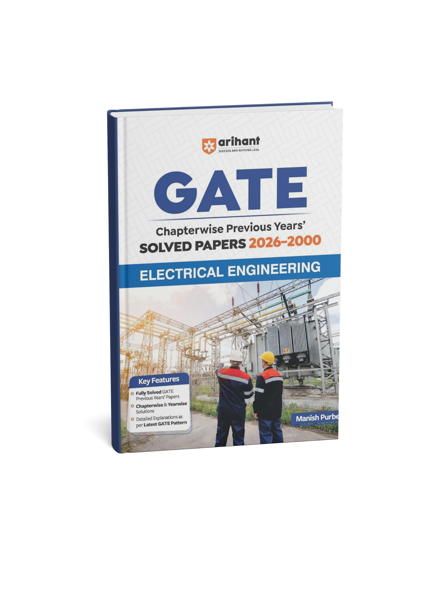 Arihant GATE Electrical Engineering Chapterwise Previous Years’ Solved Papers (2026-2000) By Manish Purbey | (English Medium)