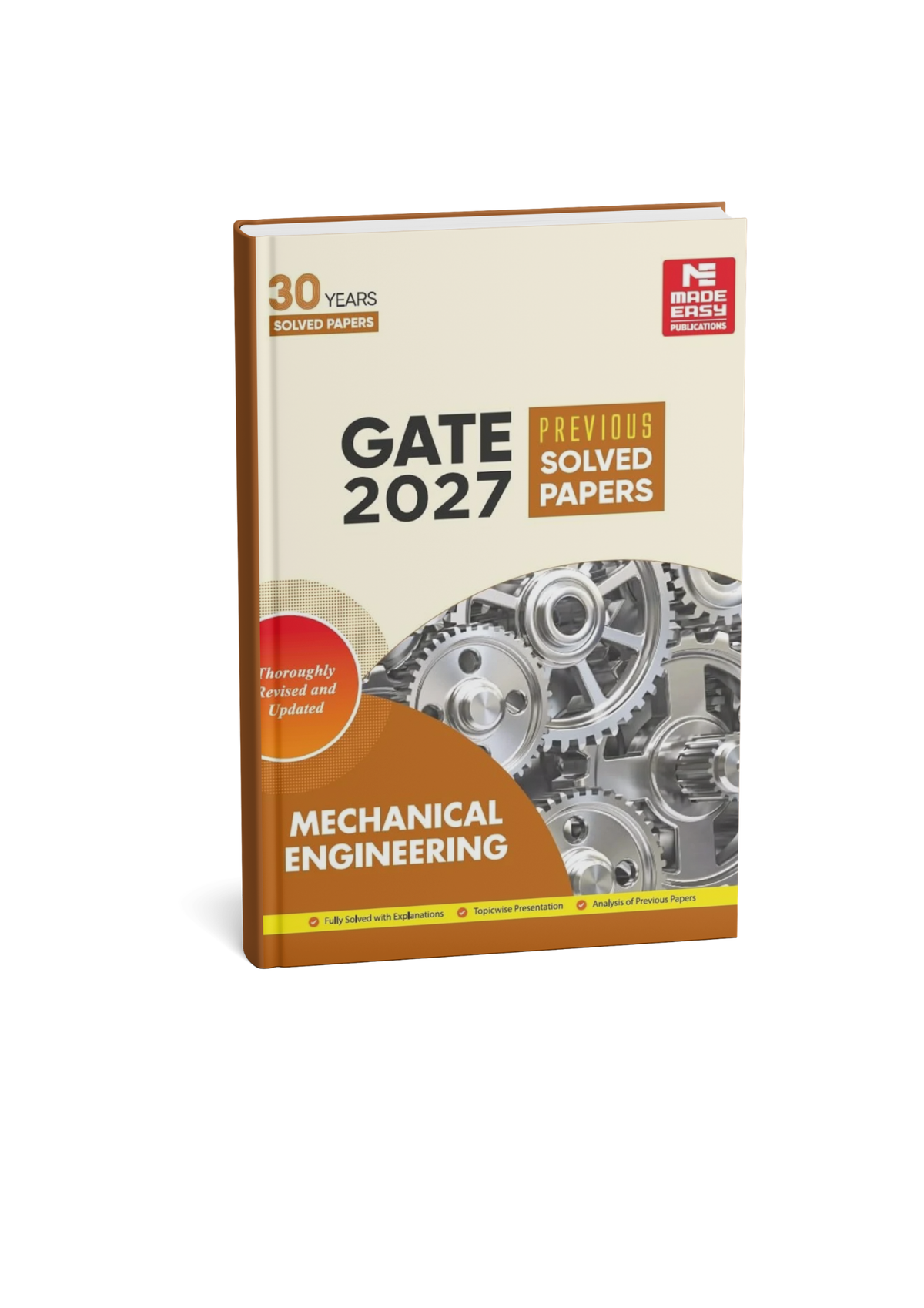 Made Easy GATE 2027 Mechanical Engineering 30 Year Previous Solved Papers (English Medium)