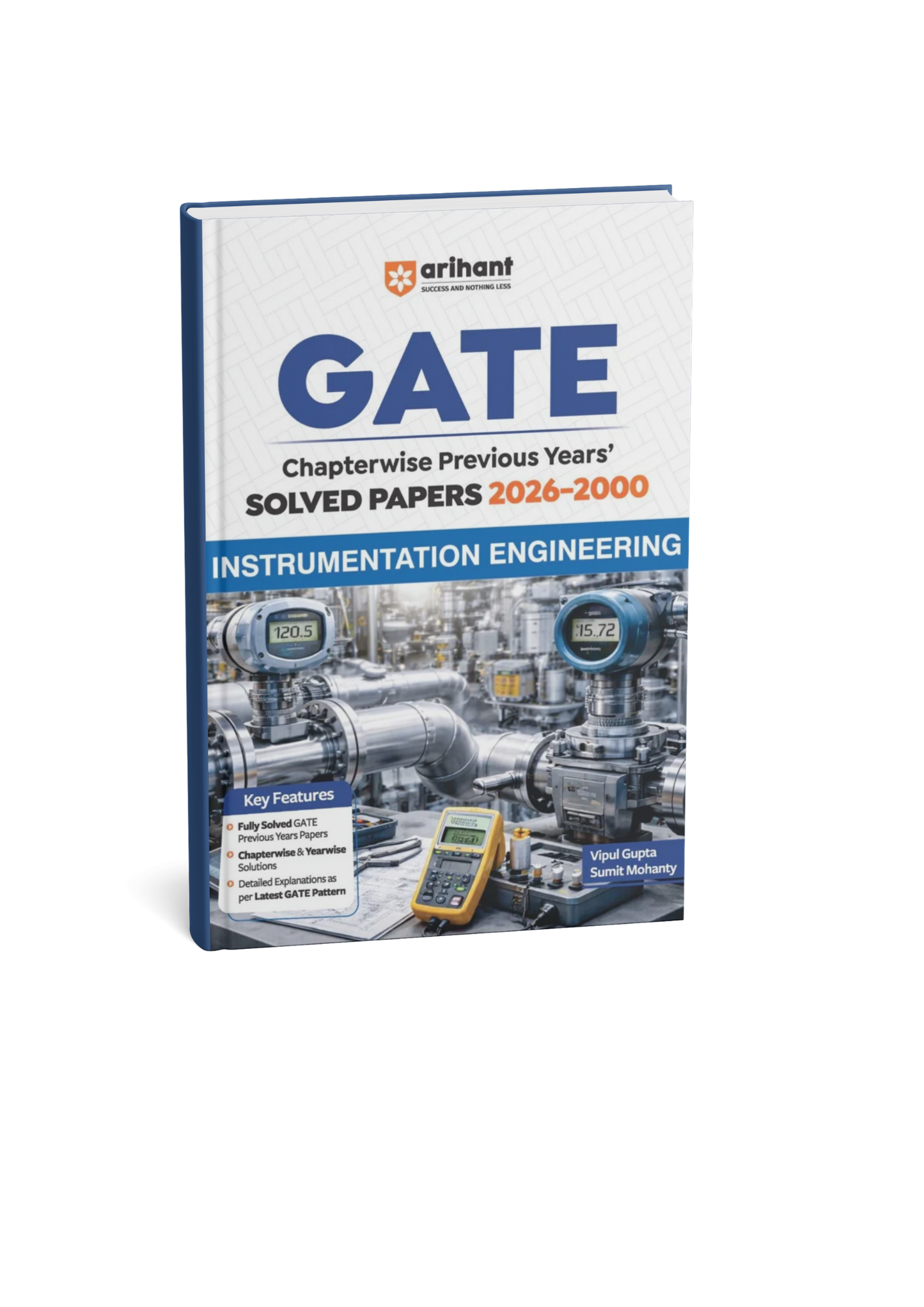 Arihant GATE Instrumentation Engineering Chapterwise Previous Years' Solved Papers (2026–2000) By Vipul Gupta & Sumit Mohanty (English Medium)