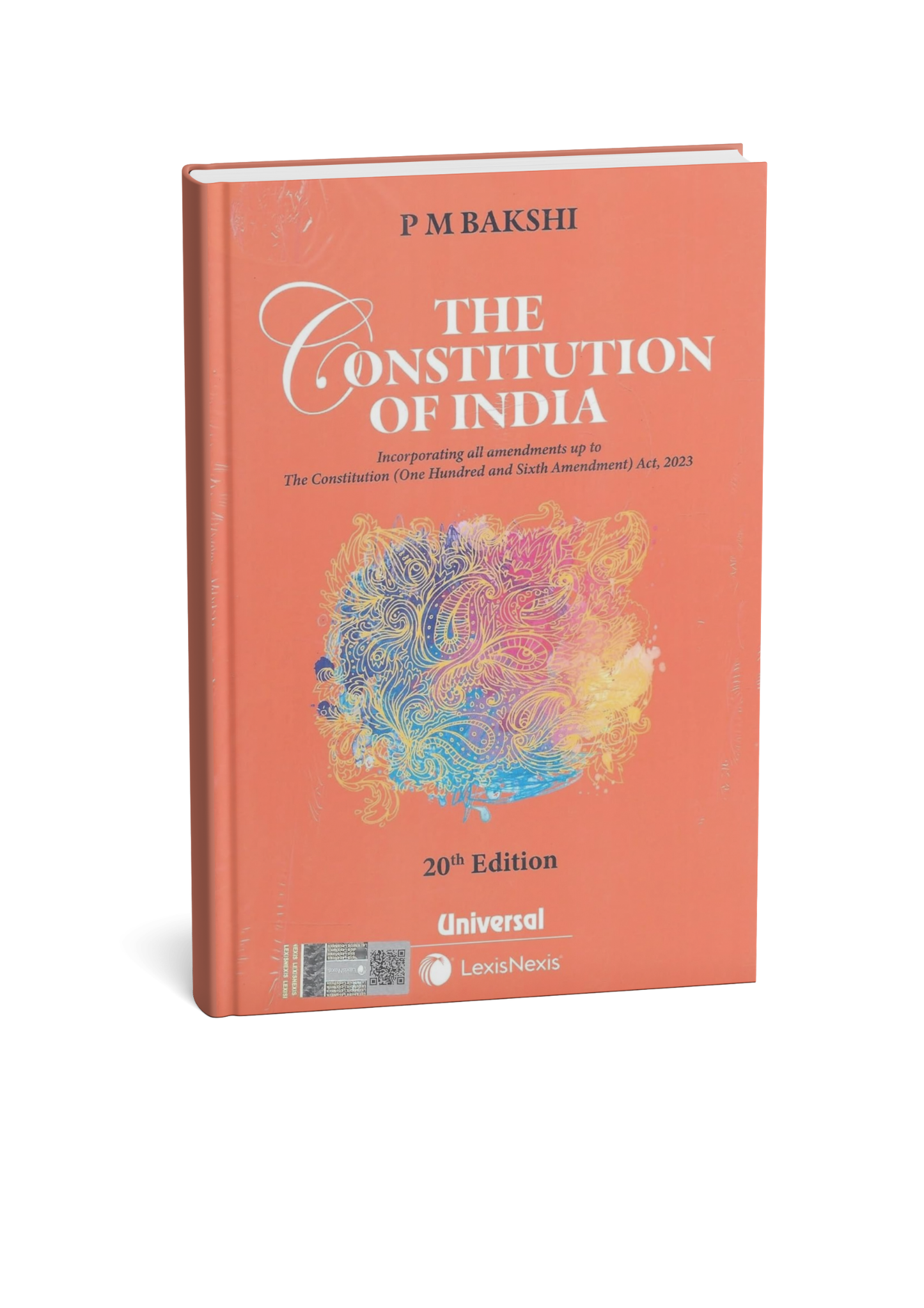 Universal LexisNexis The Constitution of India by P. M. Bakshi 20th Edition (English Medium)