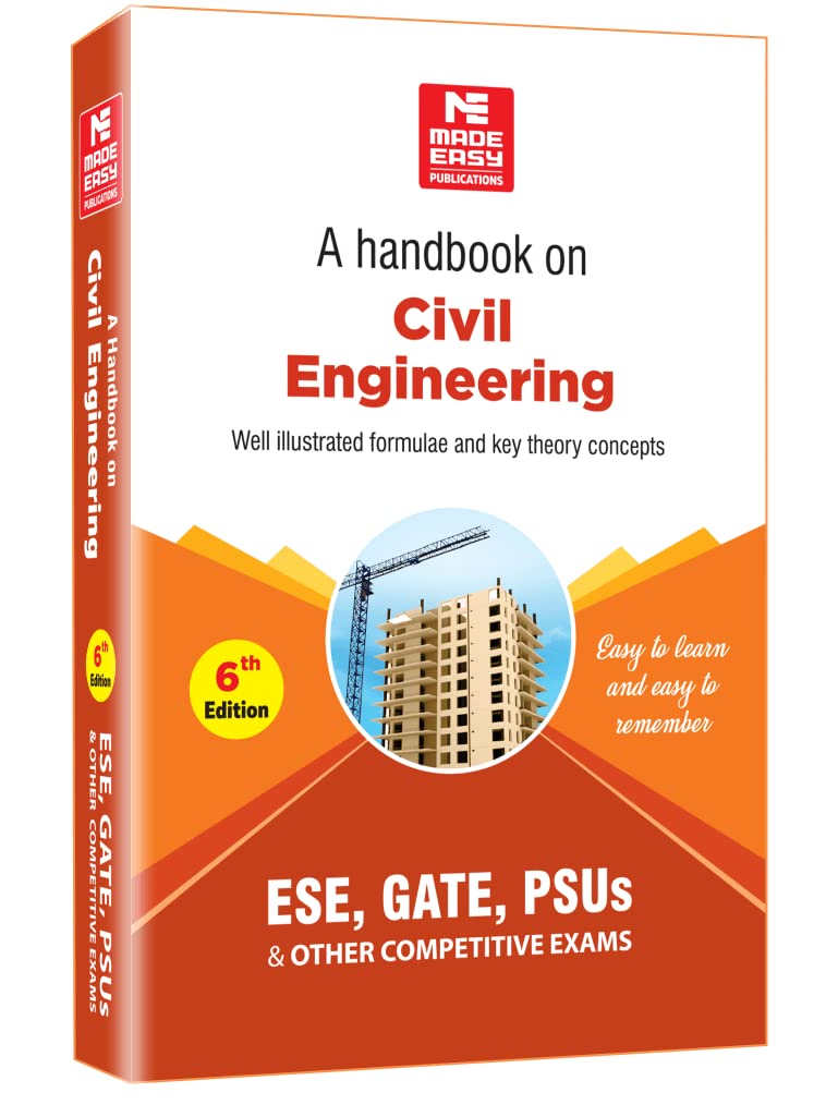 Made Easy – A Handbook on Civil Engineering (6th Edition) English Medium