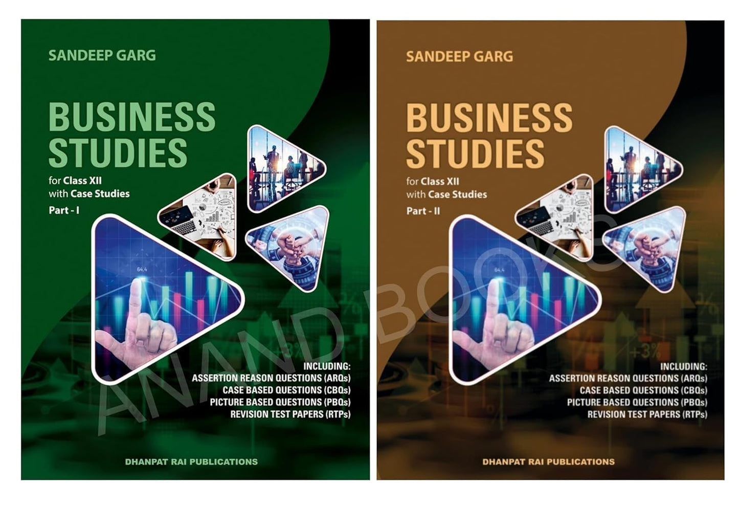 Dhanpat rai Business Studies (Part I & II) Class 12th By Sandeep Garg|2026| (English Medium)