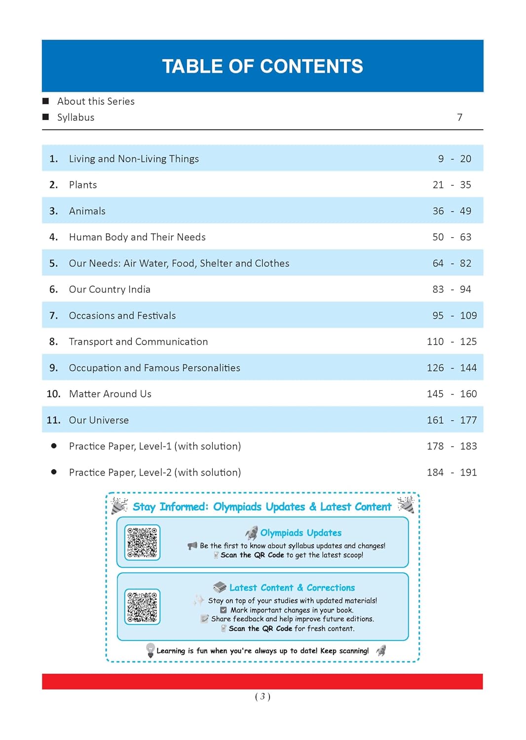 Oswaal One for All Olympiads Previous Years' Solved Papers – Class 2 Science (English Medium)
