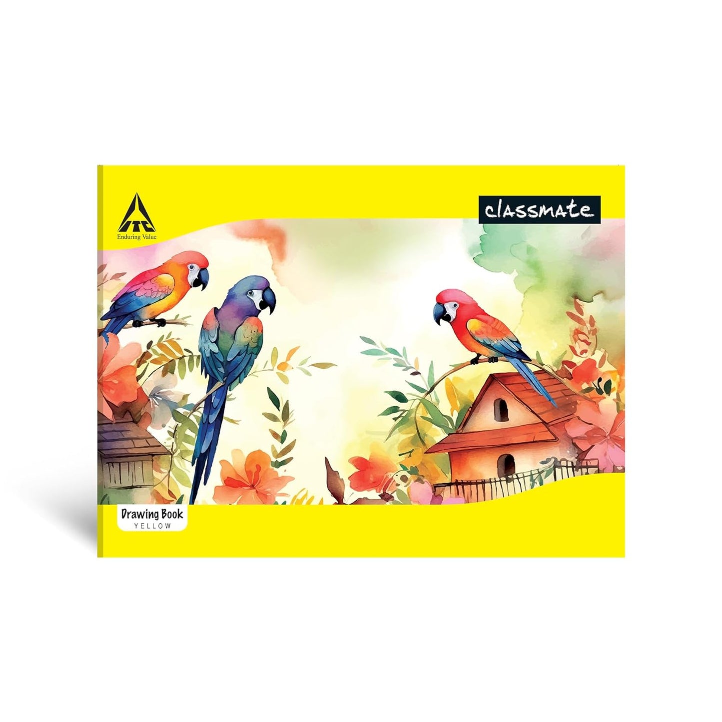 Classmate Drawing Book – 64 Pages, Unruled, Premium Art Paper