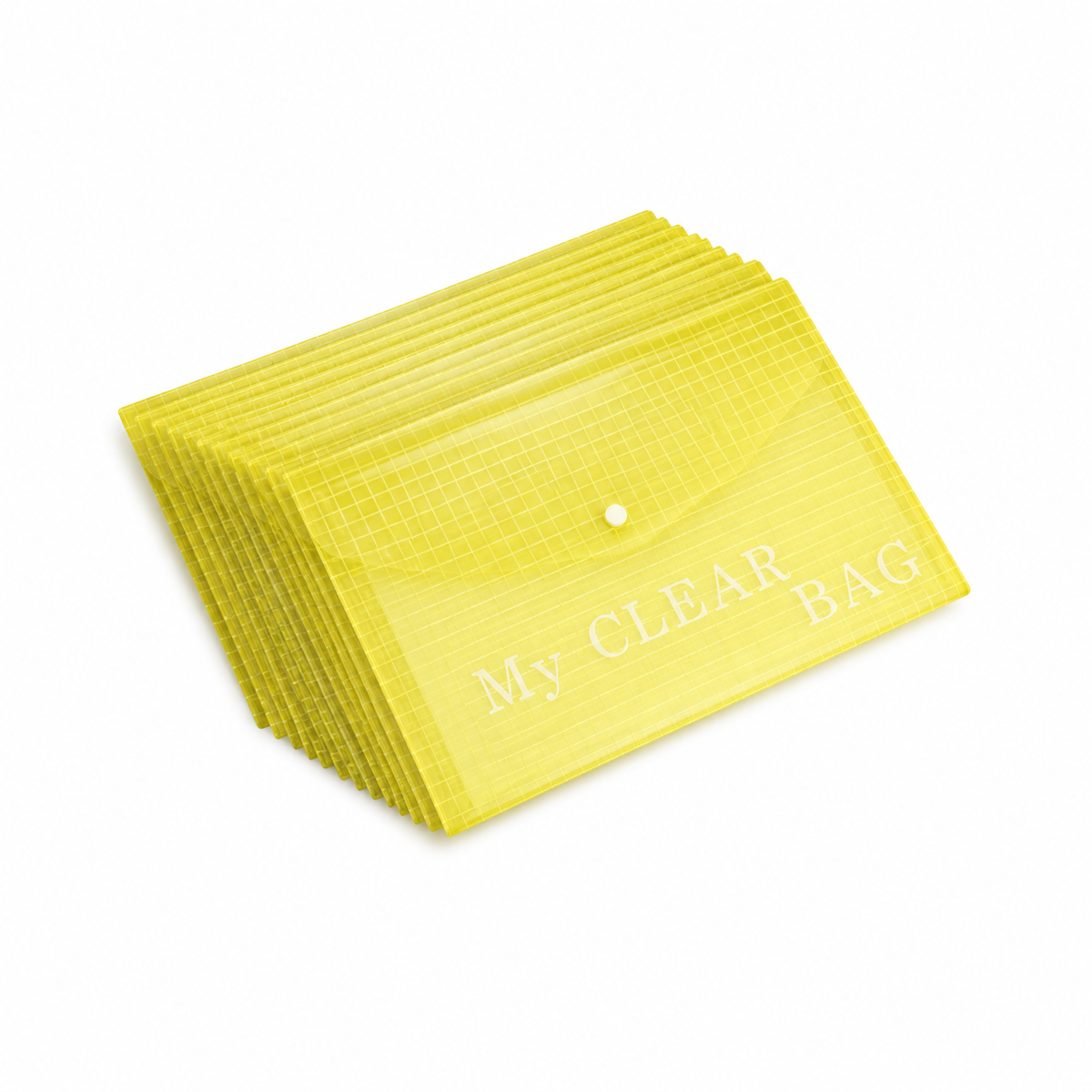 My Clear Bag A4 Clear – Set of 10 Transparent Files
