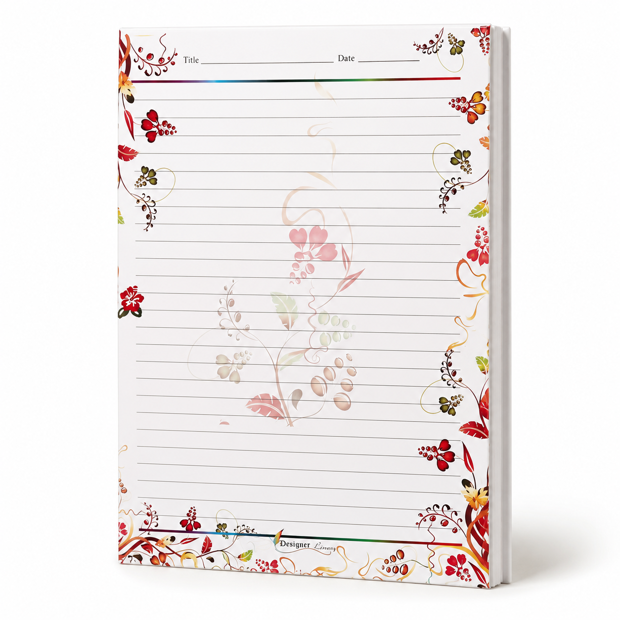 Wordmates Designer Decorative Writing Sheets – A4 Size, 50 Pages