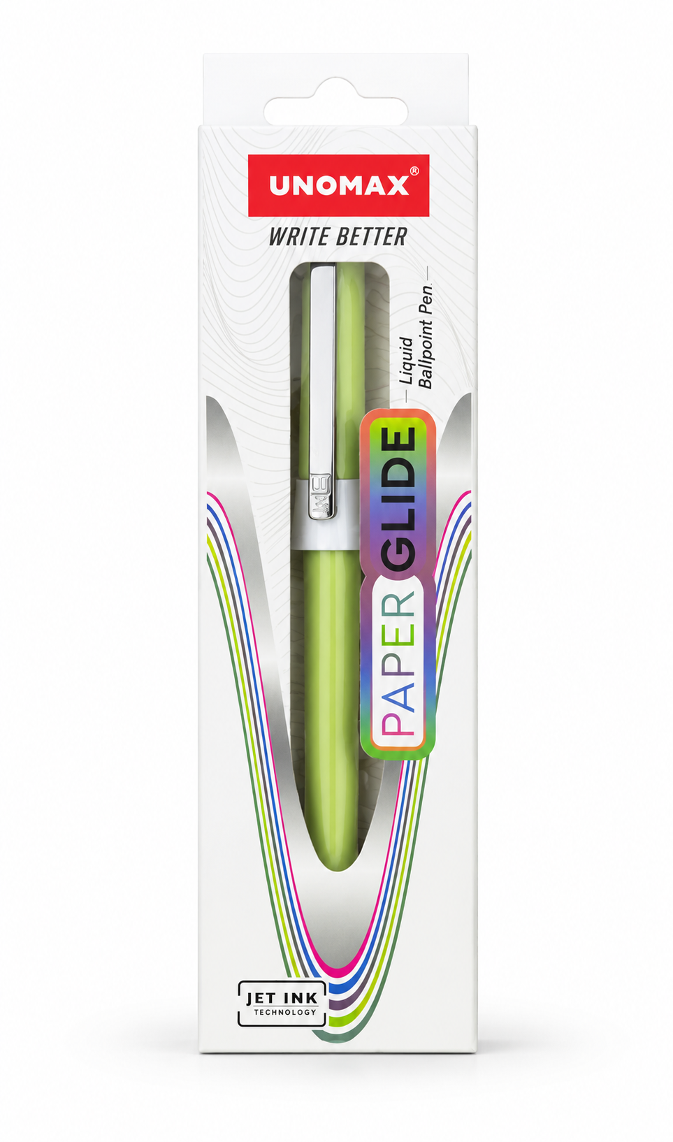 Unomax Write Better Paper Glide Liquid Ballpoint Pen