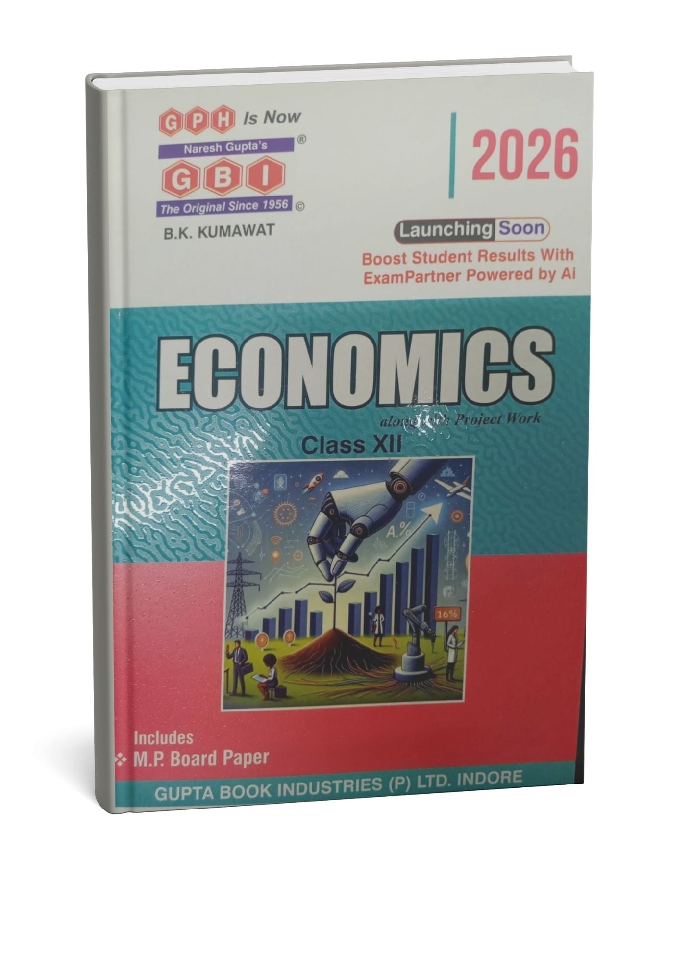 GBI Publication Economics Book with Project Work for Class 12 – M.P Board Paper (English Medium)