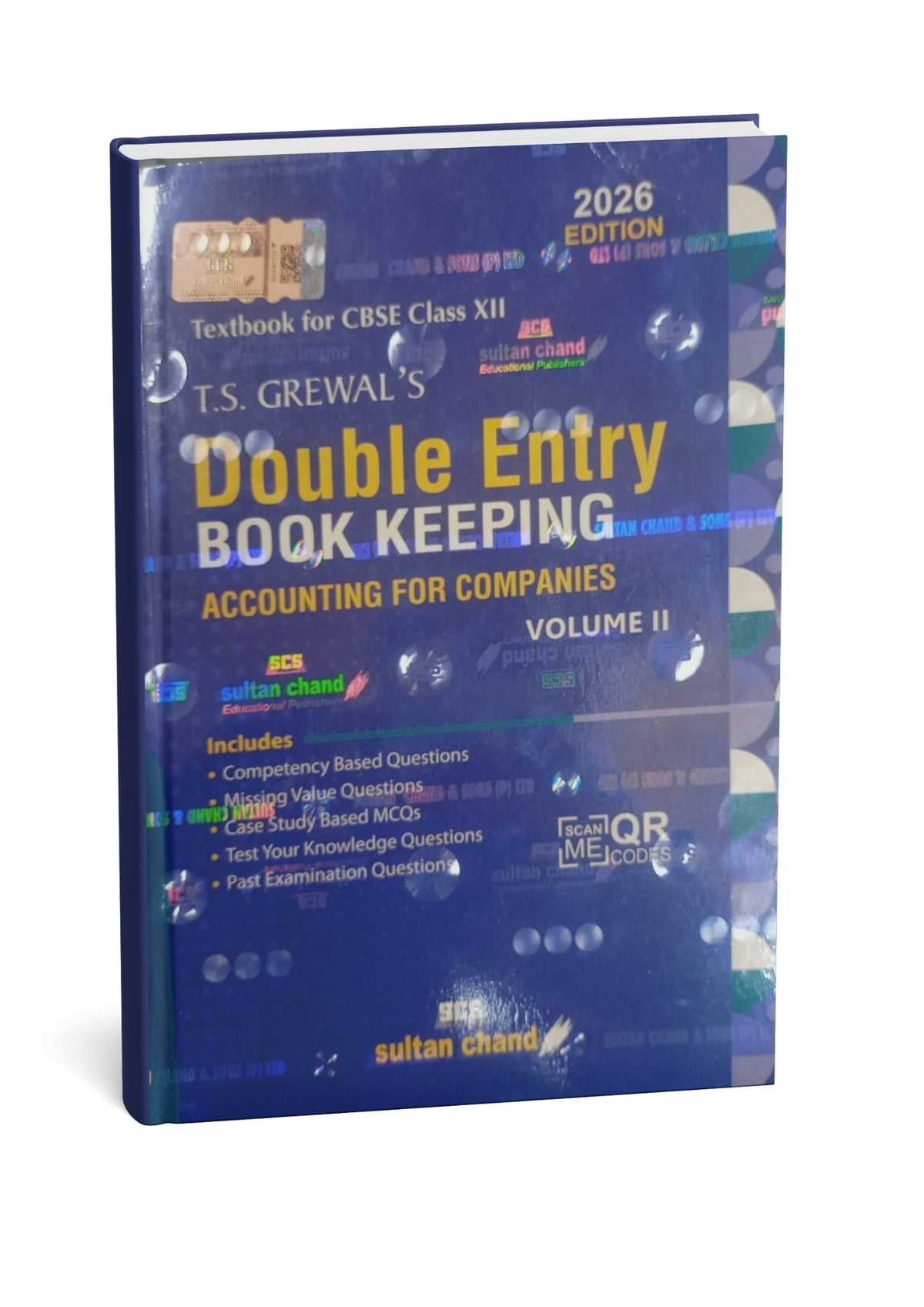 T.S. Grewal Double Entry Book Keeping Class 12 Vol 2 | Accounting for Companies | CBSE 2026 Edition