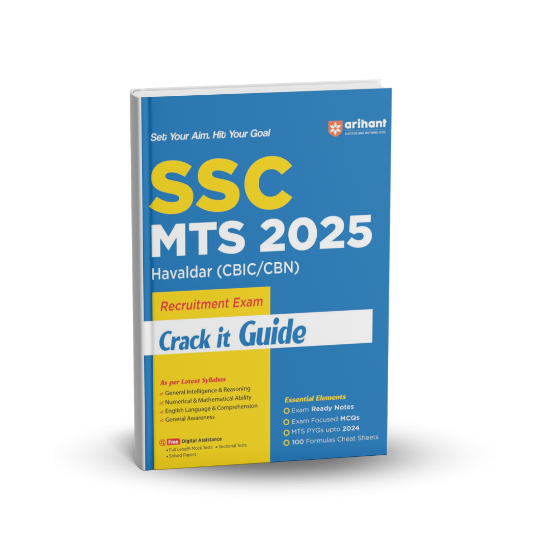 Arihant SSC MTS & Havaldar (CBIC & CBN) Exam 2025 (English)