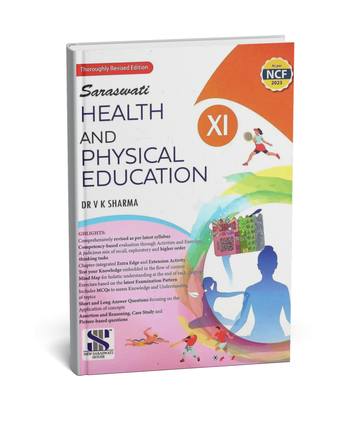 Saraswati Health and Physical Education - Class 11 By V.K Sharma|2025-26|(English Medium)