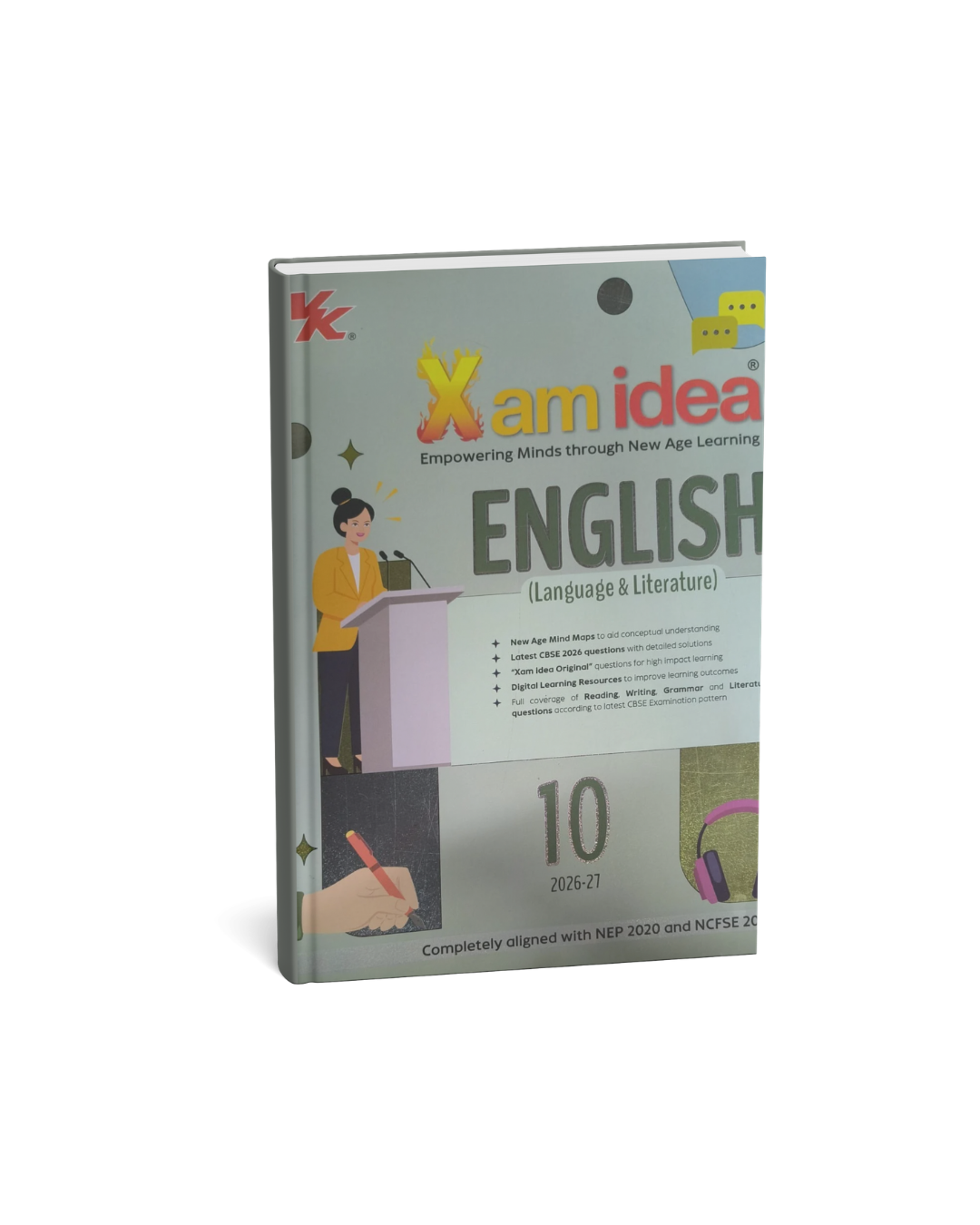 VK Global XamIdea English Class 10 CBSE Edition 2026-27 (English Medium)