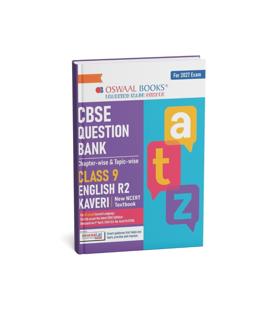 Oswaal CBSE Question Bank Class 9 English R2 (Kaveri) Edition 2027 (English Medium)