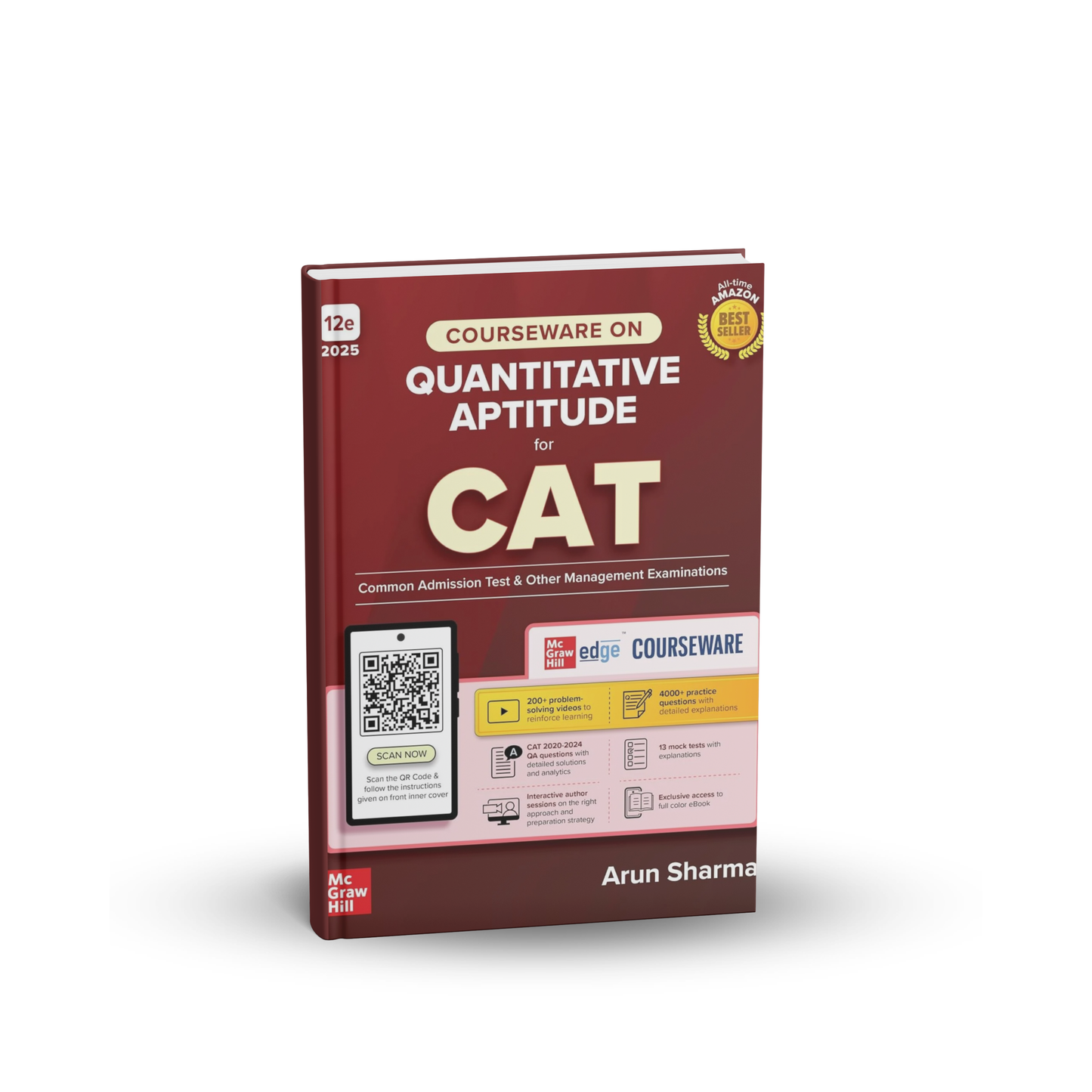 TMH - Courseware on Quantitative Aptitude (13thEdition) 2026 By Arun Sharma (English Medium)