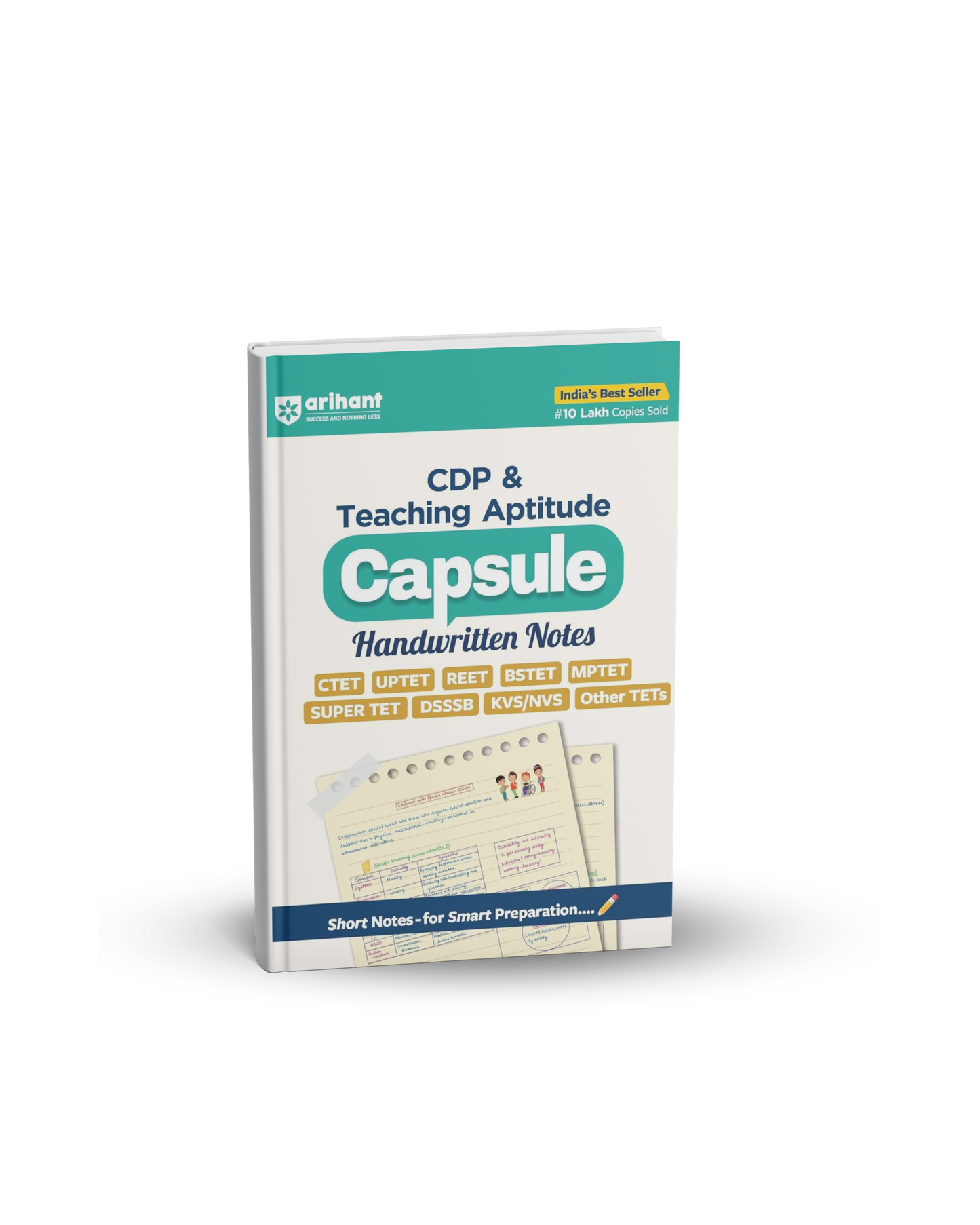 Arihant CDP & Teaching Aptitude Capsule Handwritten Notes | English Medium