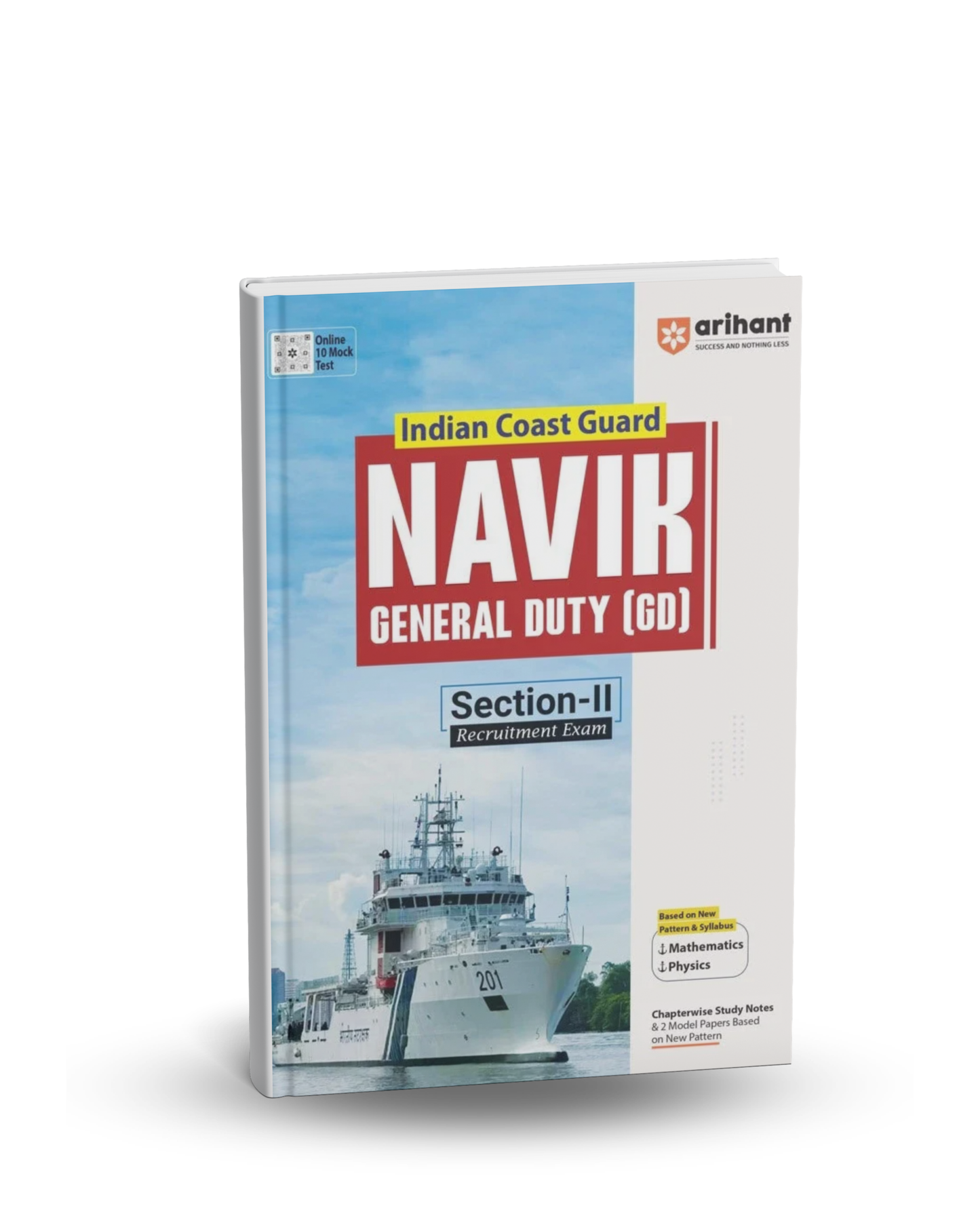 Arihant Indian Coast Guard Navik (GD) Section-II Recruitment Exam Book | English Medium