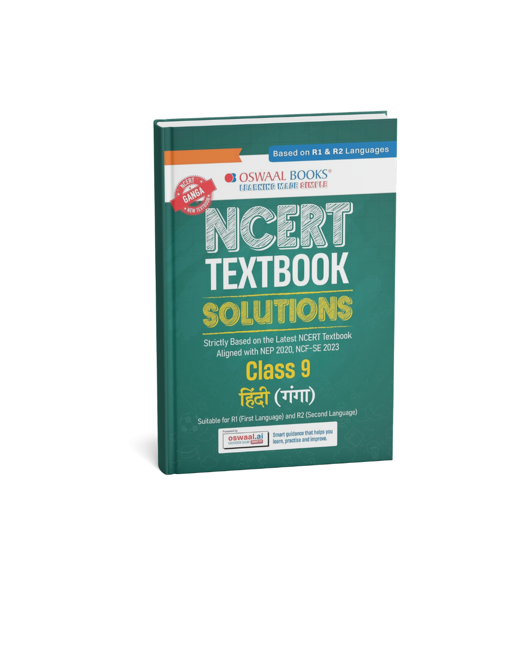 Oswaal Books NCERT Textbook Solutions Hindi- Ganga, Class 9 (HM)