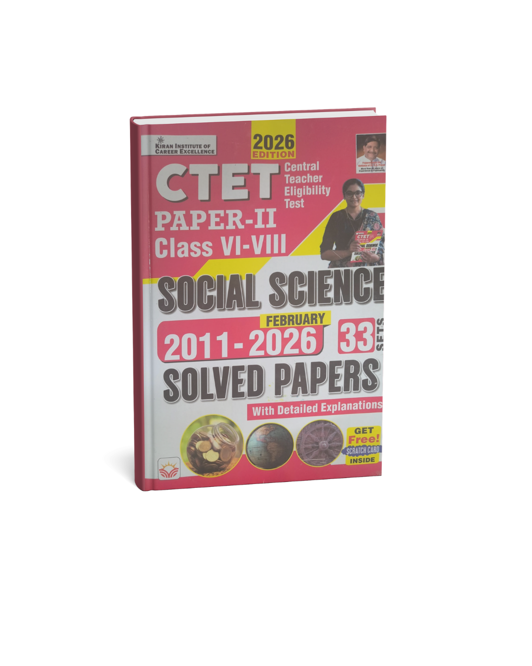 Kiran CTET Social Science Paper-II VI-VIII SP KP 5996 2026 (Hindi Medium)