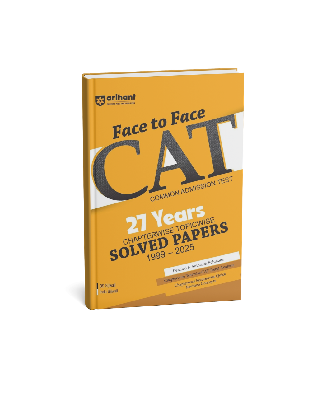 Arihant Face to Face CAT 27 Years PYQ Book | CAT 2026 (English Medium)