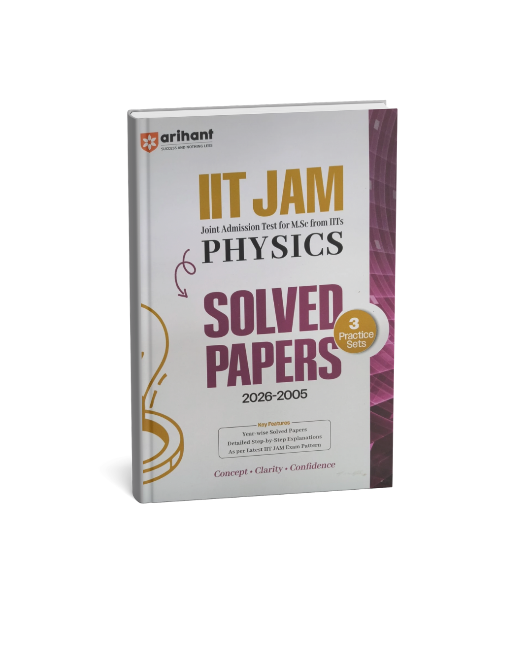 Arihant IIT JAM Physics Solved Papers (2026–2005) with 3 Practice Sets Edition 2027 (English Medium)