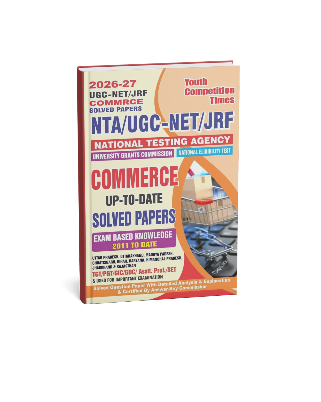 Youth NTA/UGC-NET/JRF Commerce (Up to Date) Solved Papers Edition 2026-2027 (English Medium)