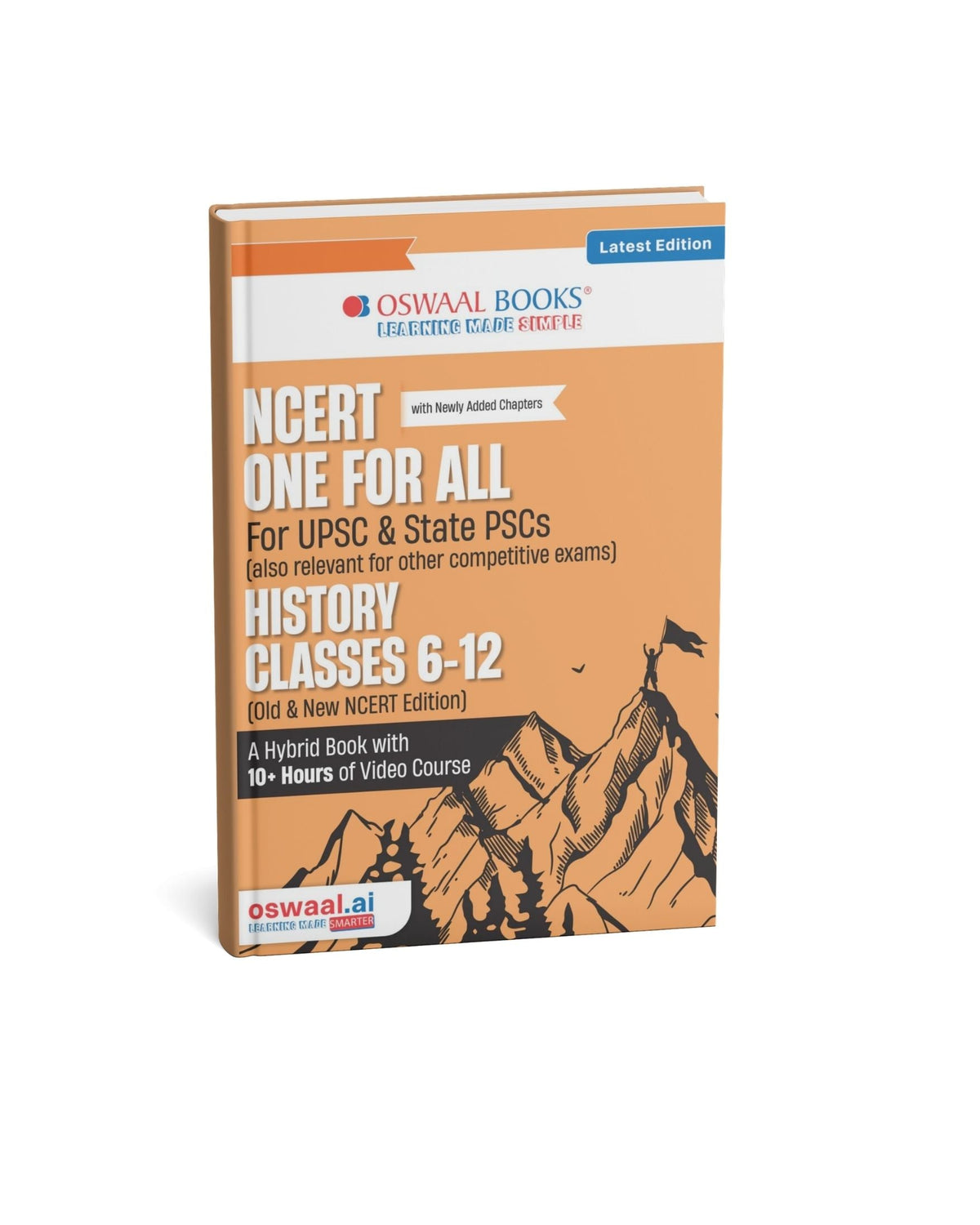 Oswaal NCERT One For All History Classes 6-12 (English Medium)