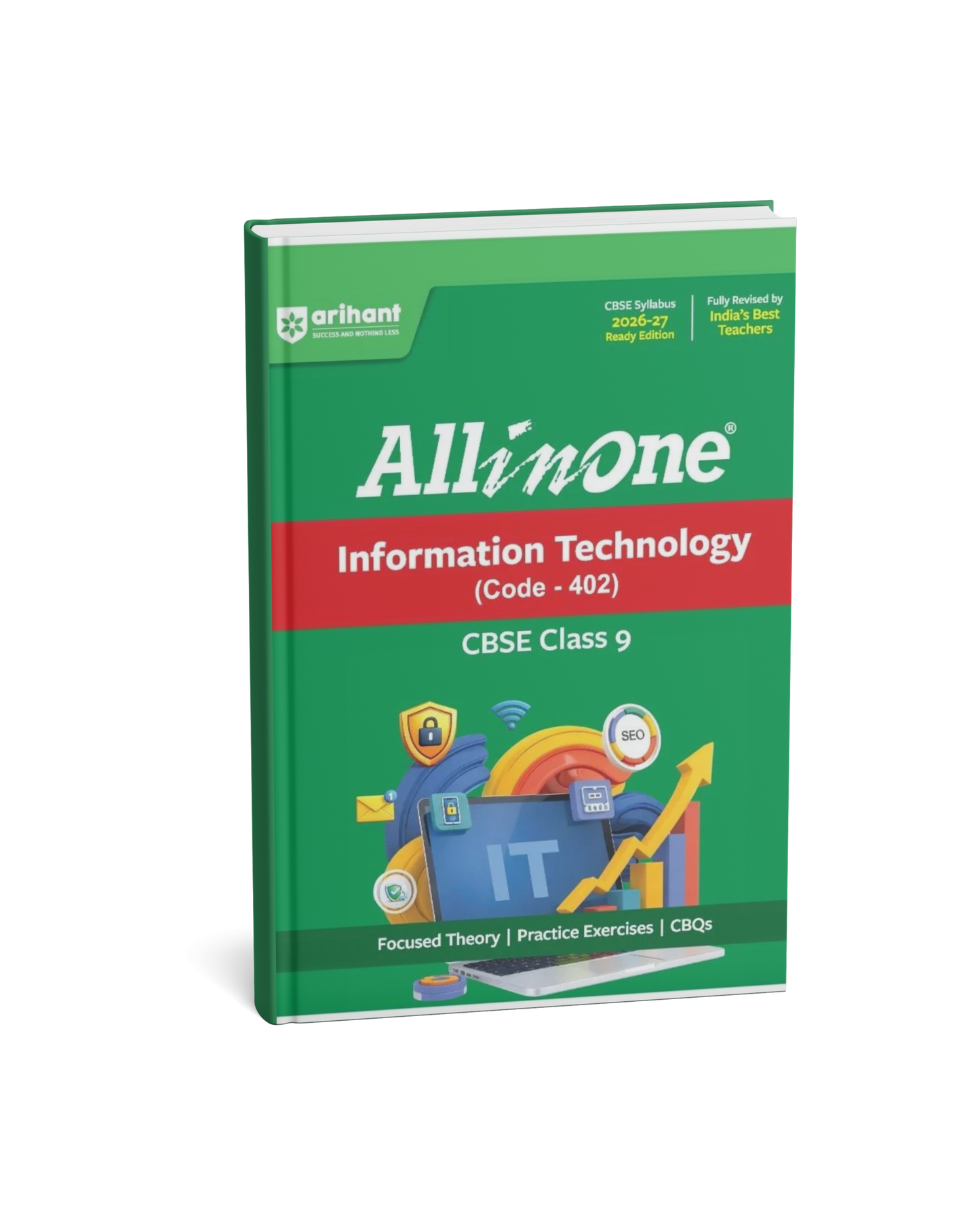 Arihant All in One Information Technology Class 9 (Code 402) CBSE 2026–27 Edition (English Medium)