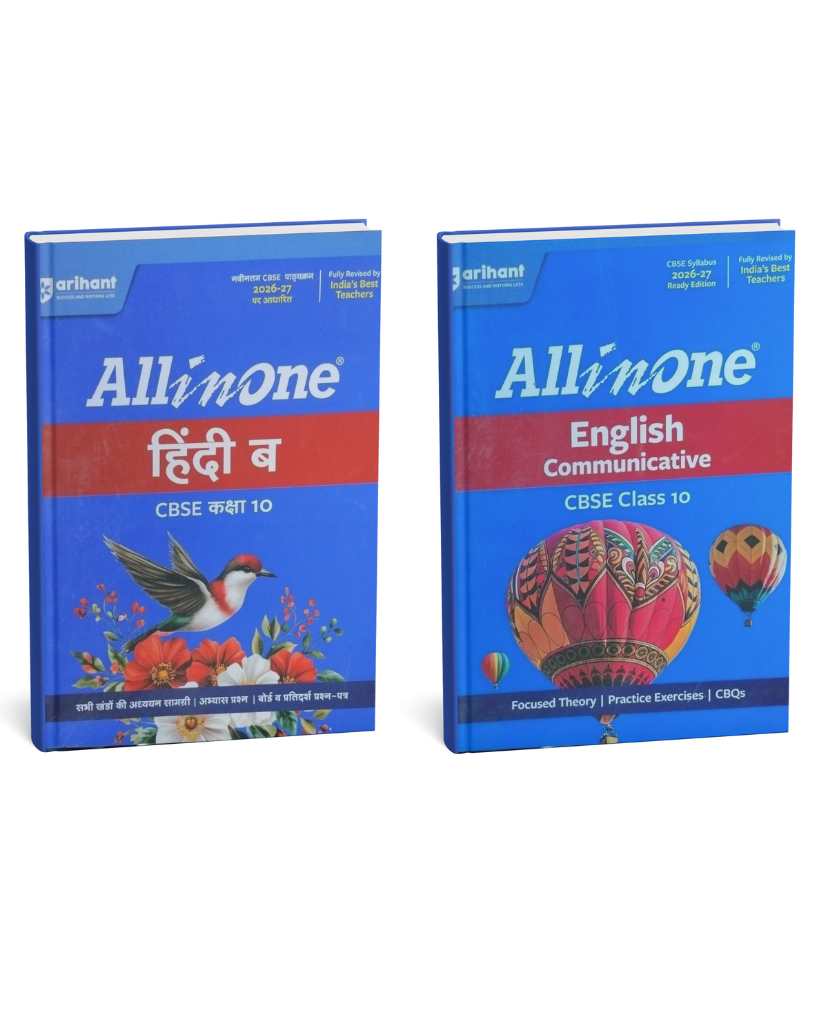 Arihant All in One Class 10 Combo Set 2026–27 Latest Edition (English & Hindi-B) New Syllabus