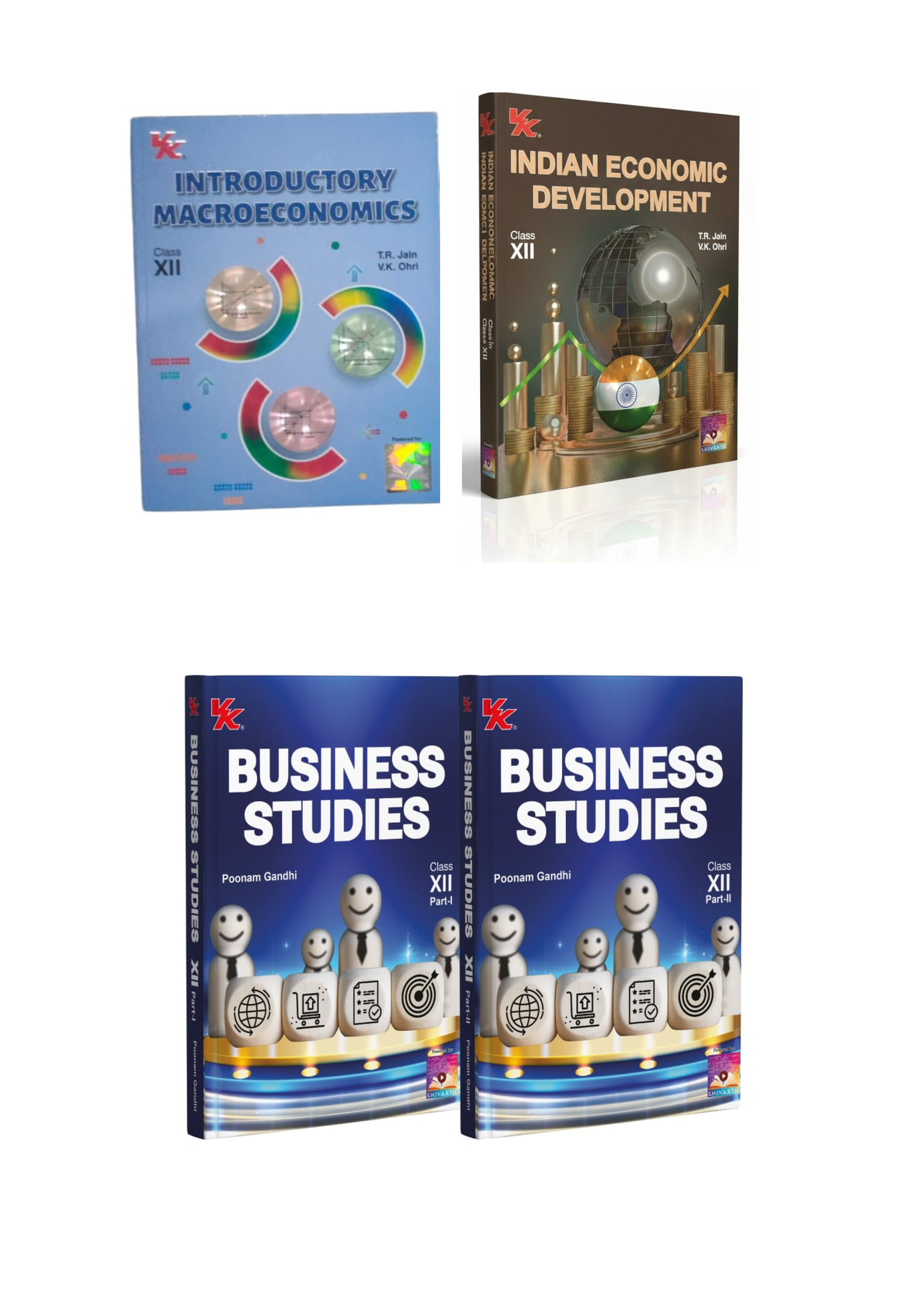 VK Class 12 Commerce set Poonam Gandhi, T.R. Jain & V.K. Ohri | English Medium 2026-27