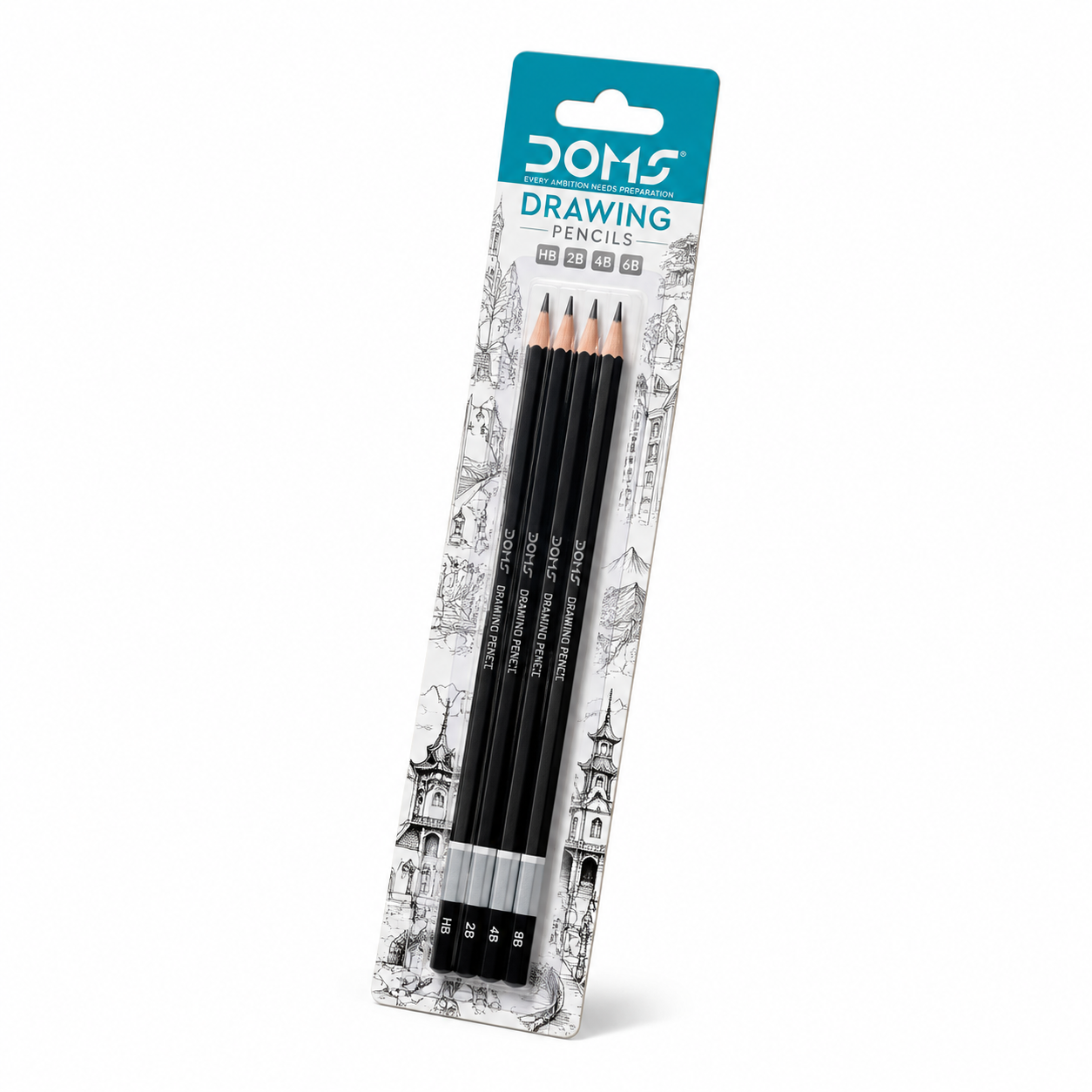 Apsara Charcoal Pencils | Deep Black & Rich Tones