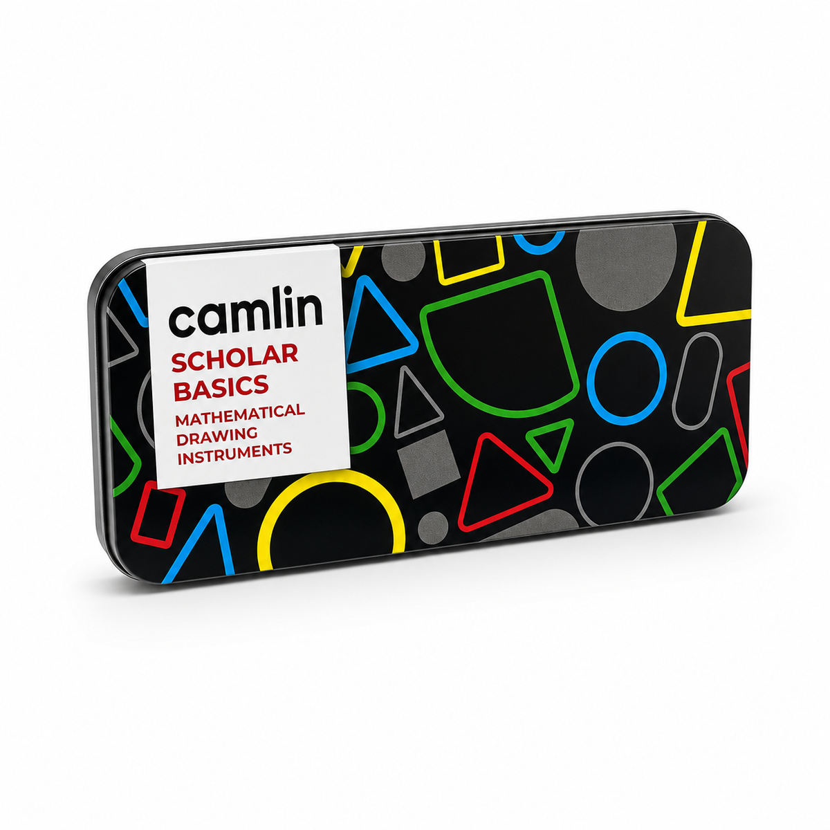 Camlin Scholar Basics Mathematical Drawing Instruments | Geometry Box for Students