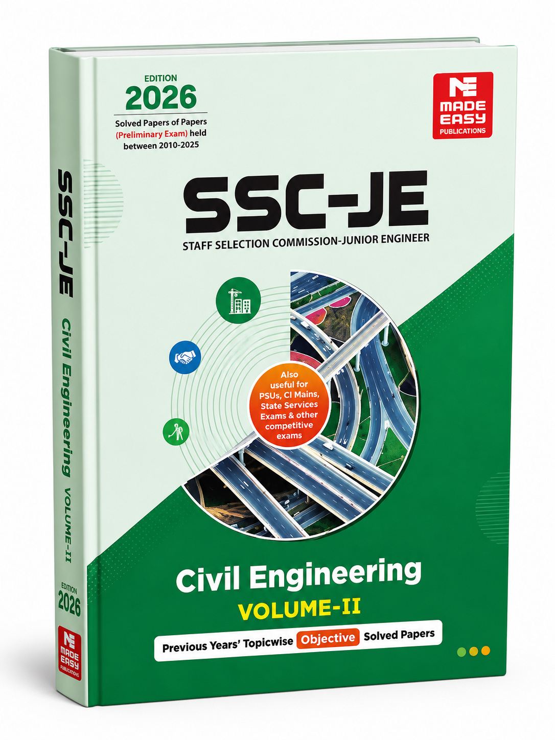 Made Easy SSC JE Civil Engineering Volume 2 (2026 Edition) (English Medium)