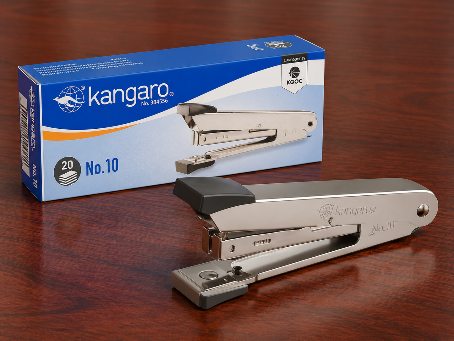 Kangaro Stapler HD-10 Strong Metal Desktop Stapler