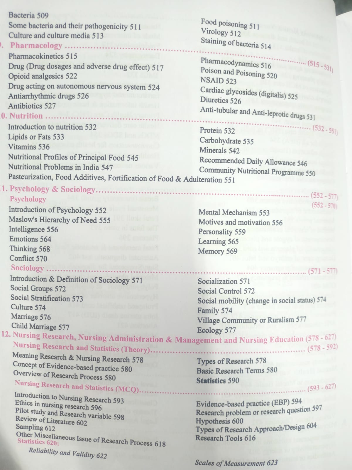 Aravali Competitive Handbook of Nursing (Volume-1) By P R Yadav (5th Edition) (English Medium)