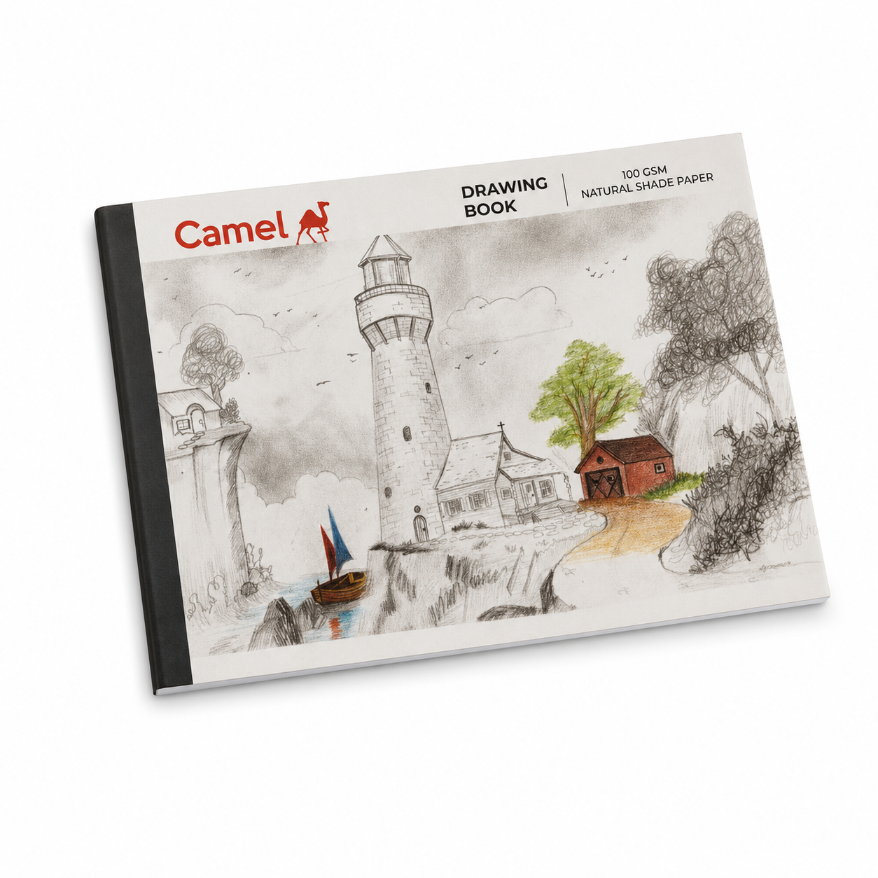 Camel Drawing Book Size 21 cm × 29.7 cm – 36 Pages