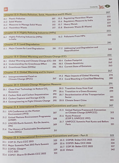 PMF IAS Environment And Ecology (4th Edition) By Manjunath Thamminidi (English Medium)