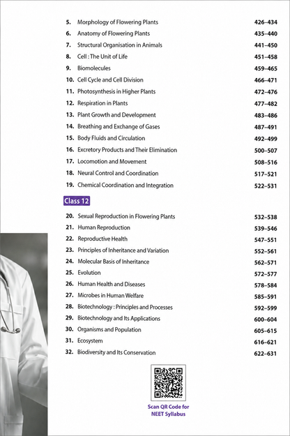 Arihant 14 Years NEET Chapterwise Topicwise Levelwise Solved Papers 3000+ MCQs (PCB) (English Medium)