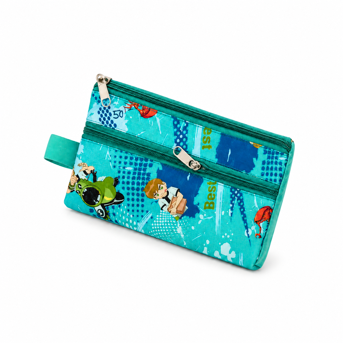 Twin Zipper Pencil Box for School – Spacious & Stylish