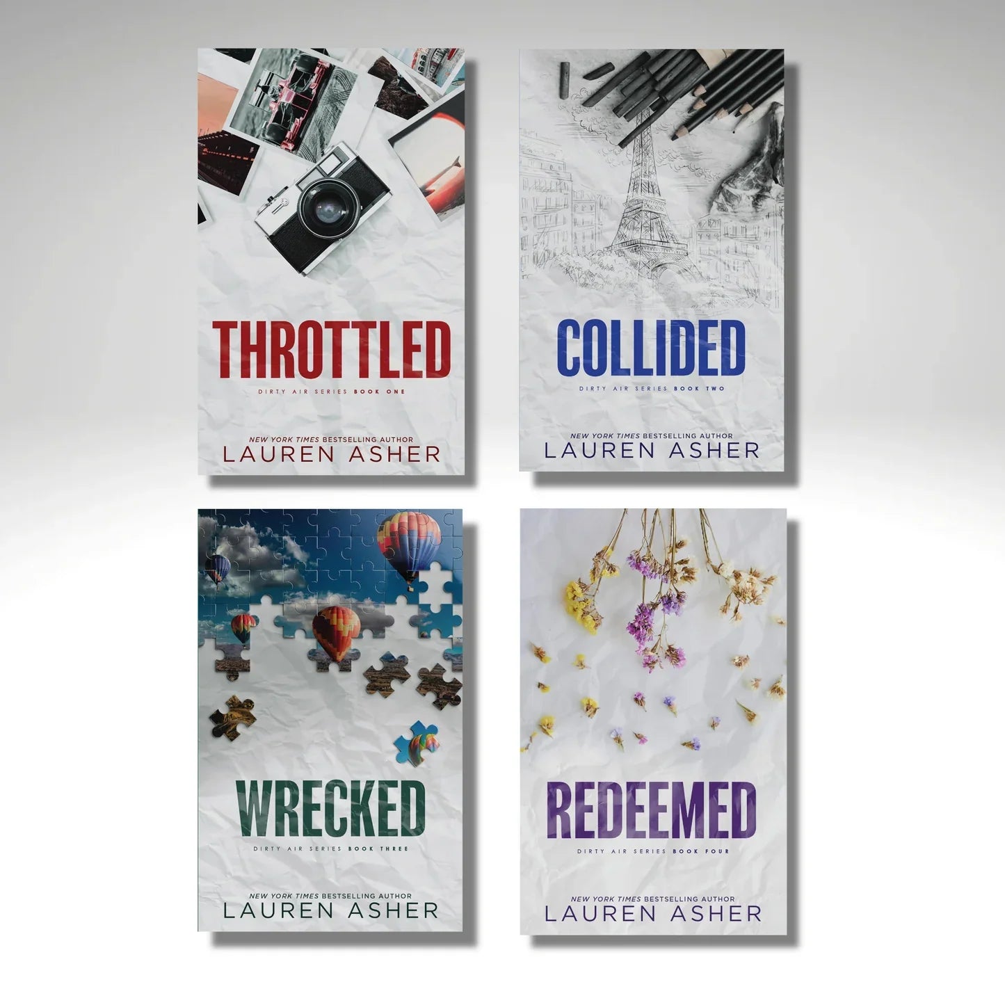 Dirty Air Series (Set of 4 Books) By Lauren Asher [English Novel]