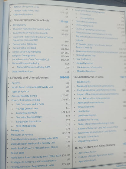 Cosmos Indian Economy NCERT (Class 6–12) By Mahesh Kumar Barnwal(IPS) (Series-5) Edition 2026 (English Medium)