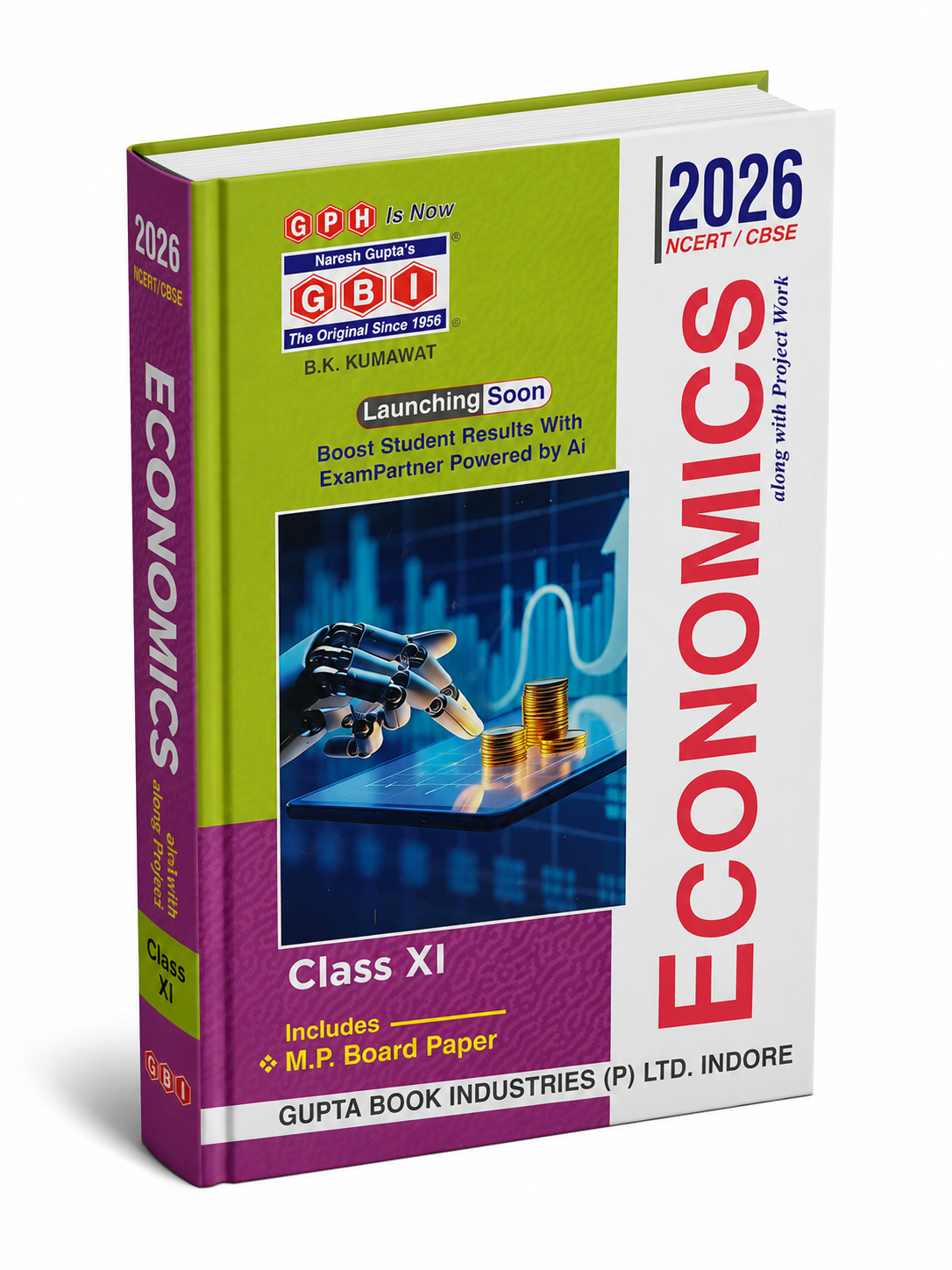 GBI Publication Economics Book for Class 11 By B.K Kumawat (English Medium)